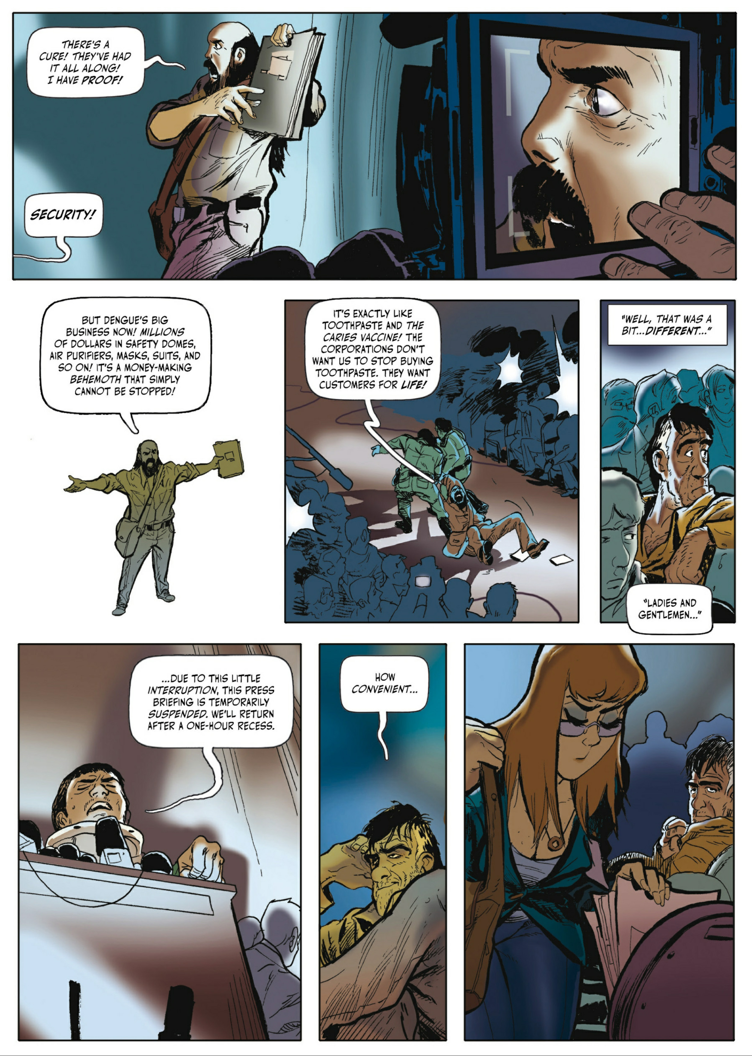 Read online Dengue comic -  Issue #1 - 43