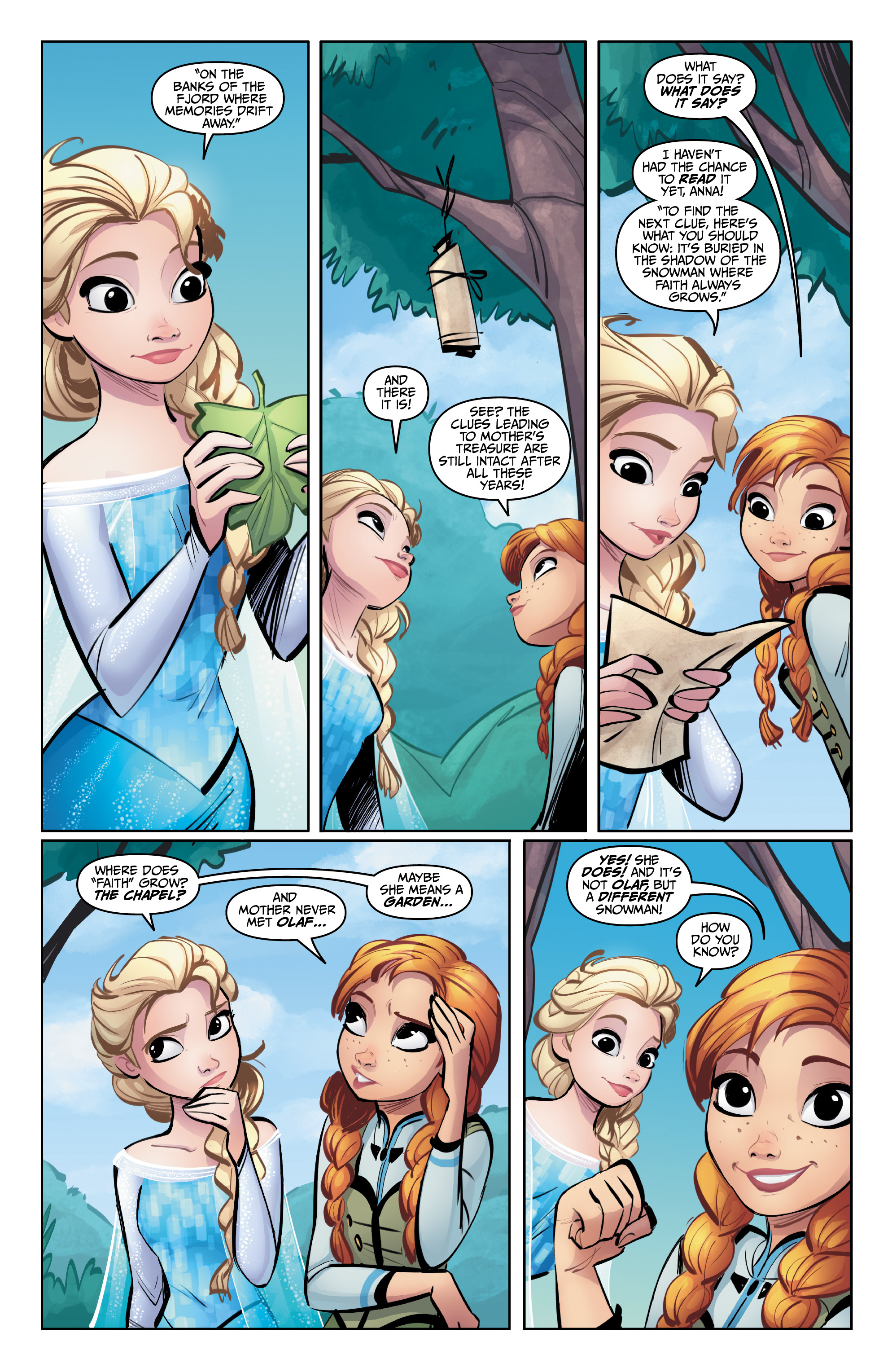 Read online Disney Frozen: True Treasure comic -  Issue #2 - 16