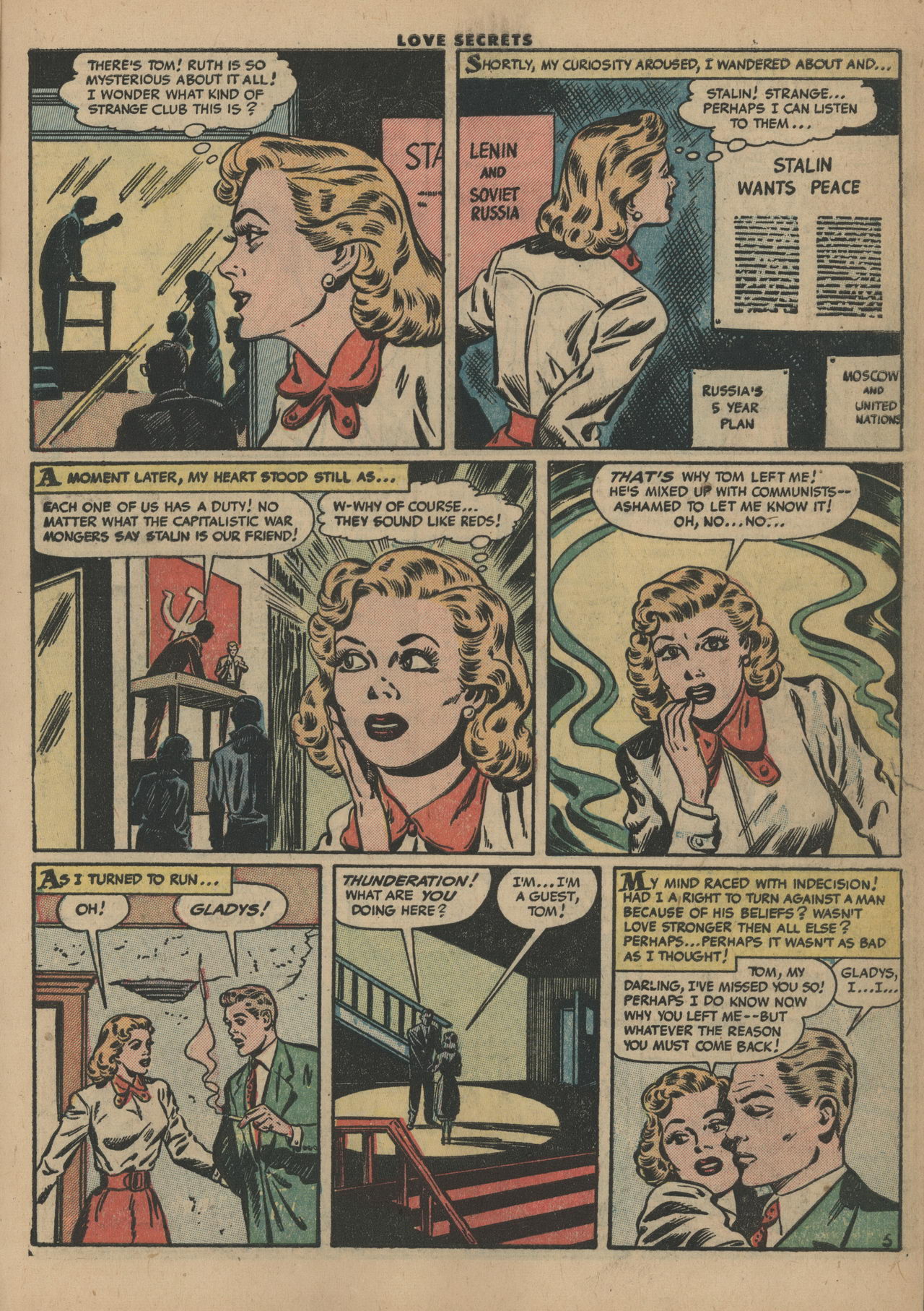 Read online Love Secrets (1953) comic -  Issue #32 - 7