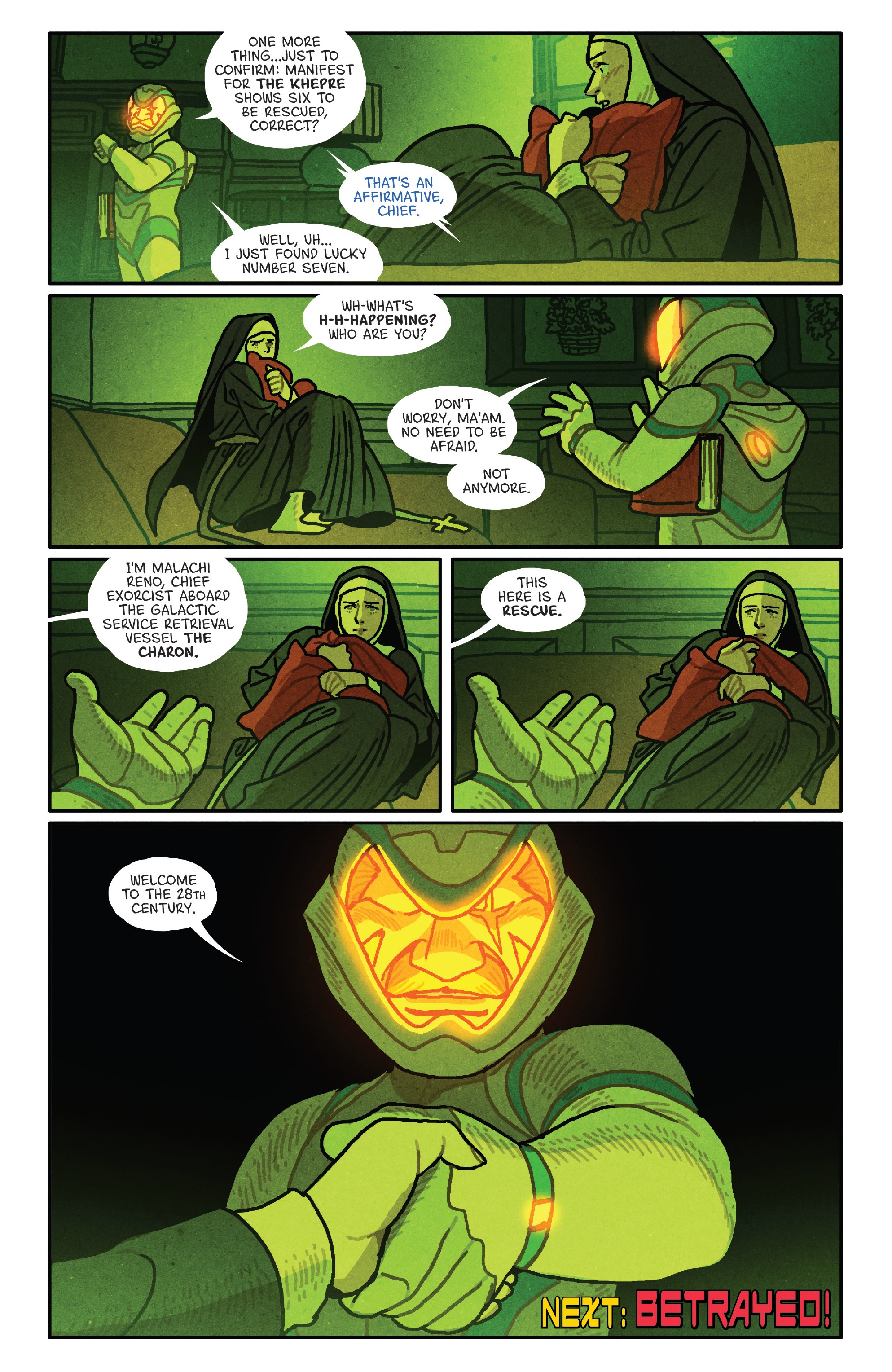 Read online Outer Darkness comic -  Issue #7 - 21