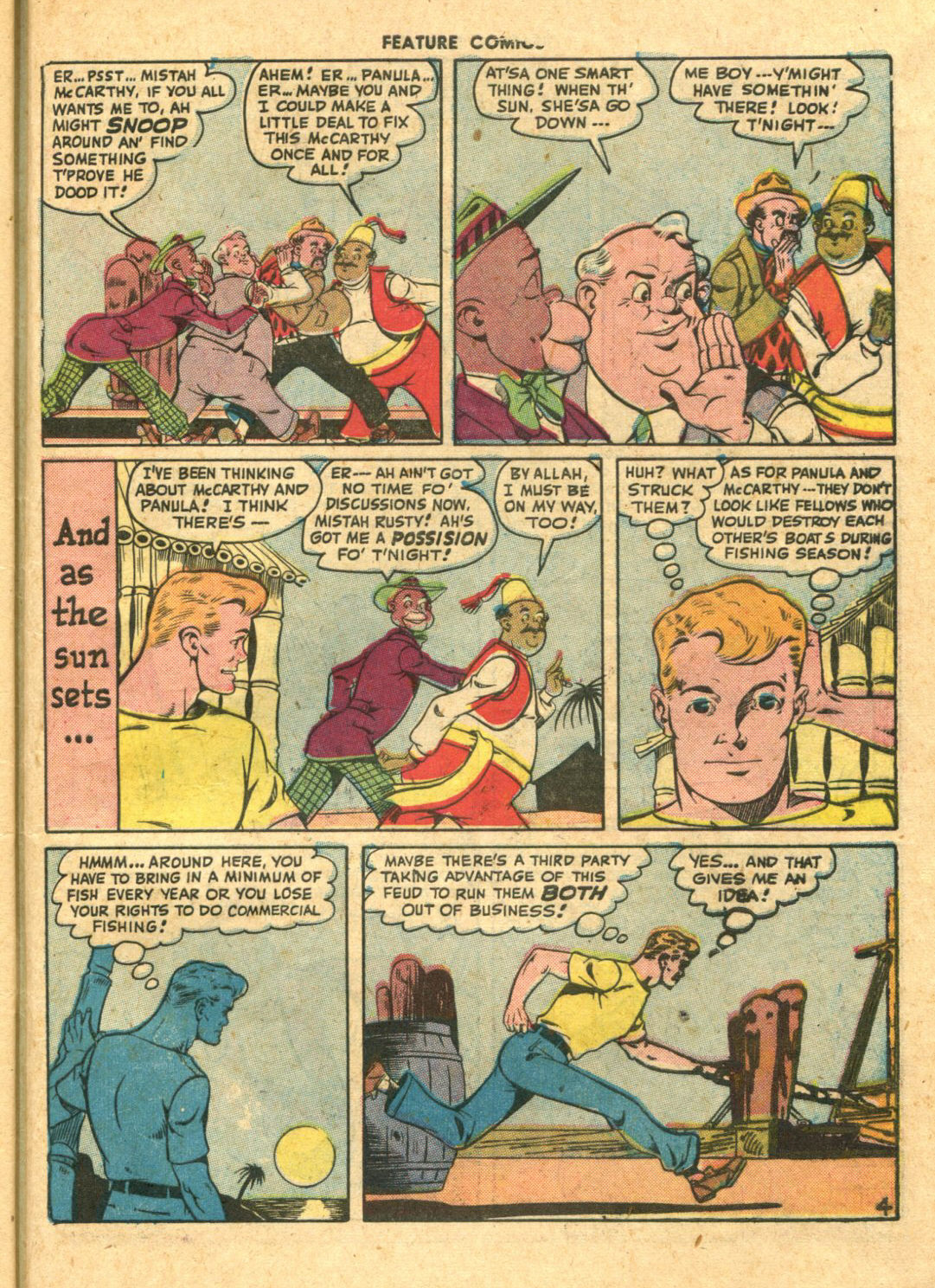 Read online Feature Comics comic -  Issue #105 - 55
