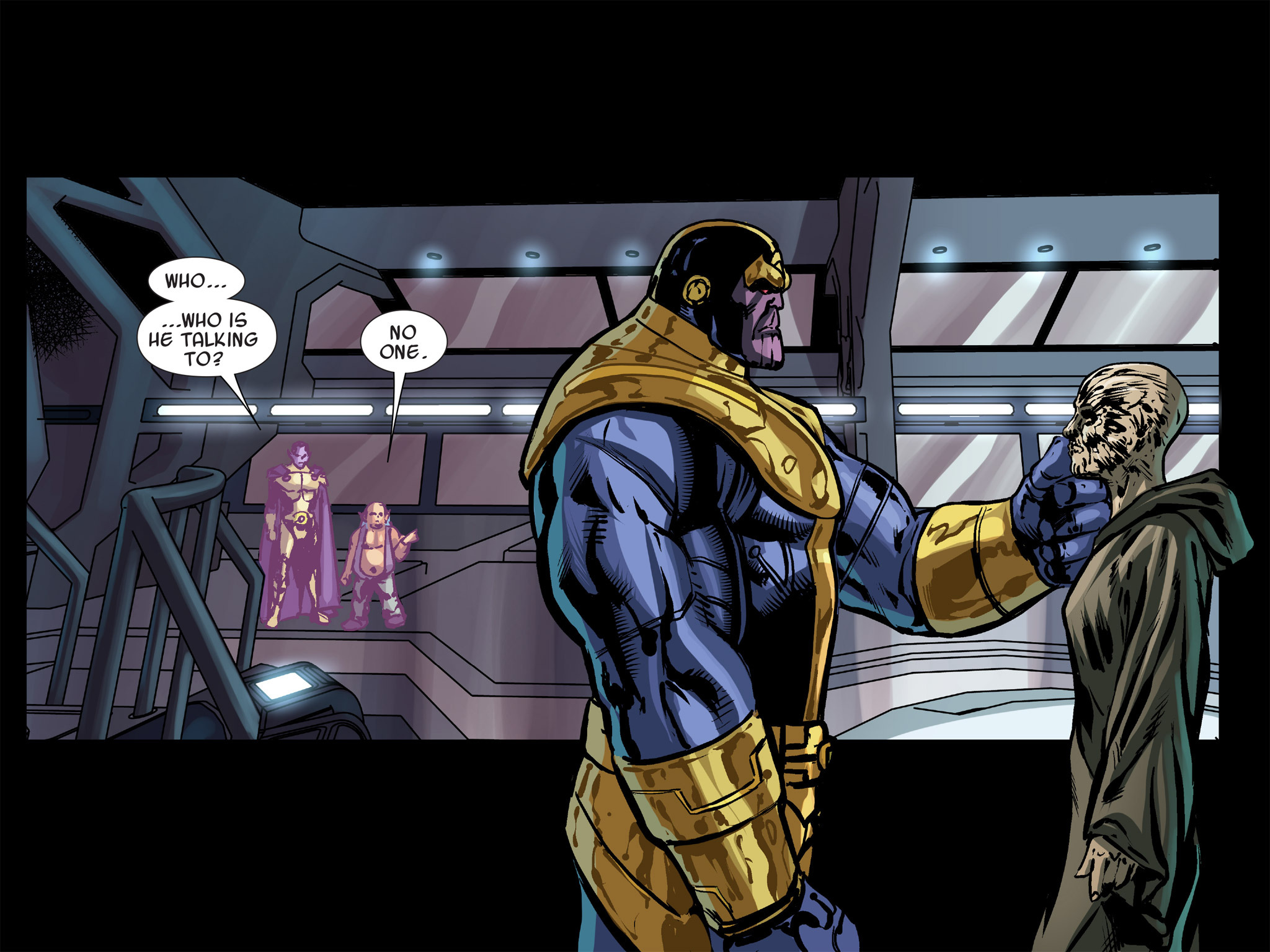 Read online Thanos: A God Up There Listening comic -  Issue # TPB - 123