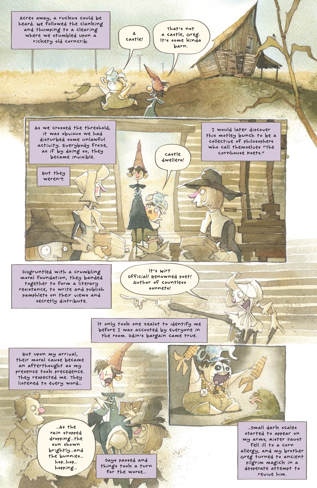 Read online Over the Garden Wall (2016) comic -  Issue # _Special 1 - 26