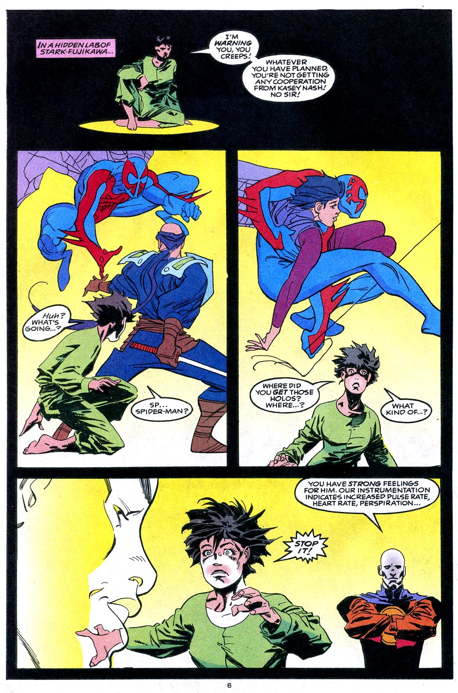 Read online Spider-Man 2099 (1992) comic -  Issue #23 - 5