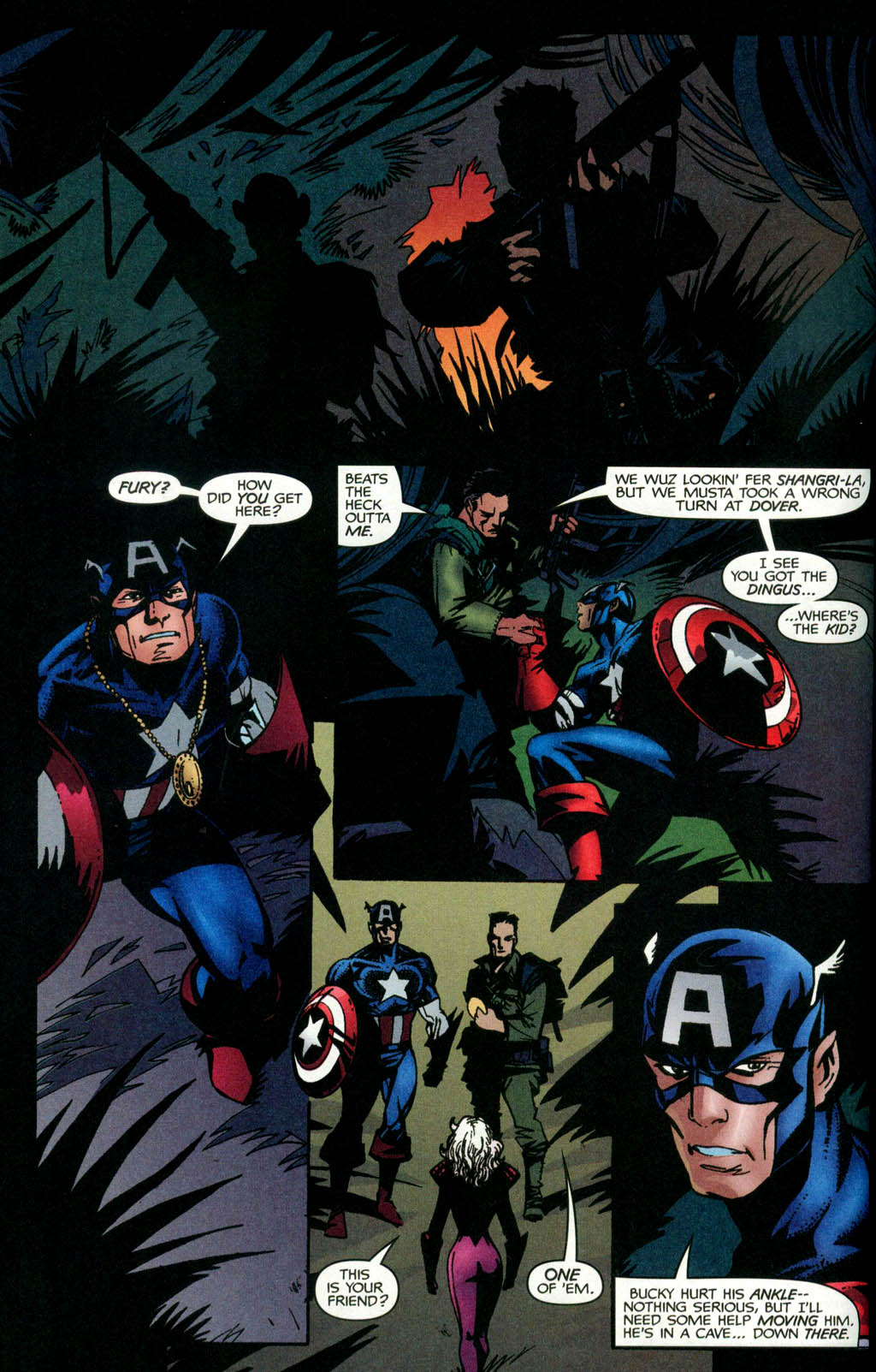 Read online Captain America/Nick Fury: The Otherworld War comic -  Issue # Full - 39