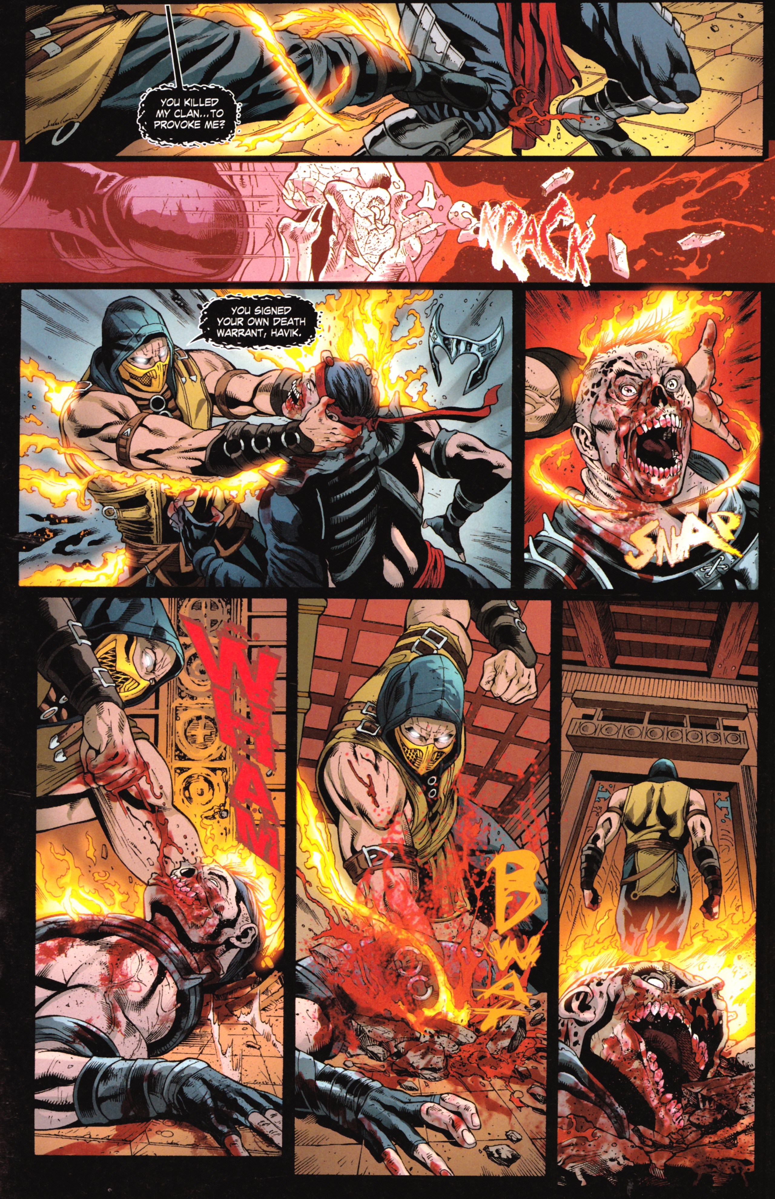 Read online Mortal Kombat X [II] comic -  Issue #8 - 27