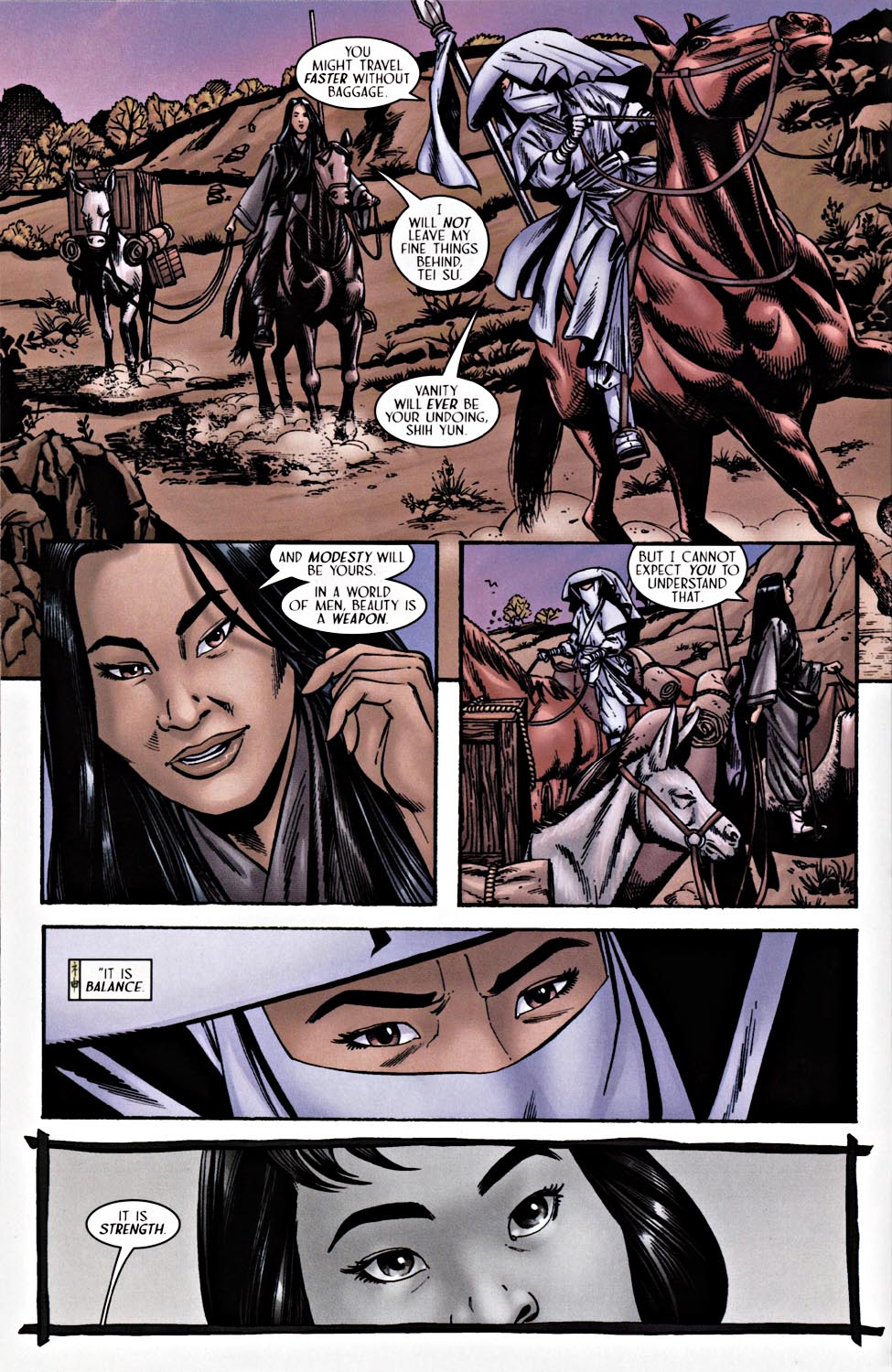 Read online Silken Ghost comic -  Issue #2 - 8