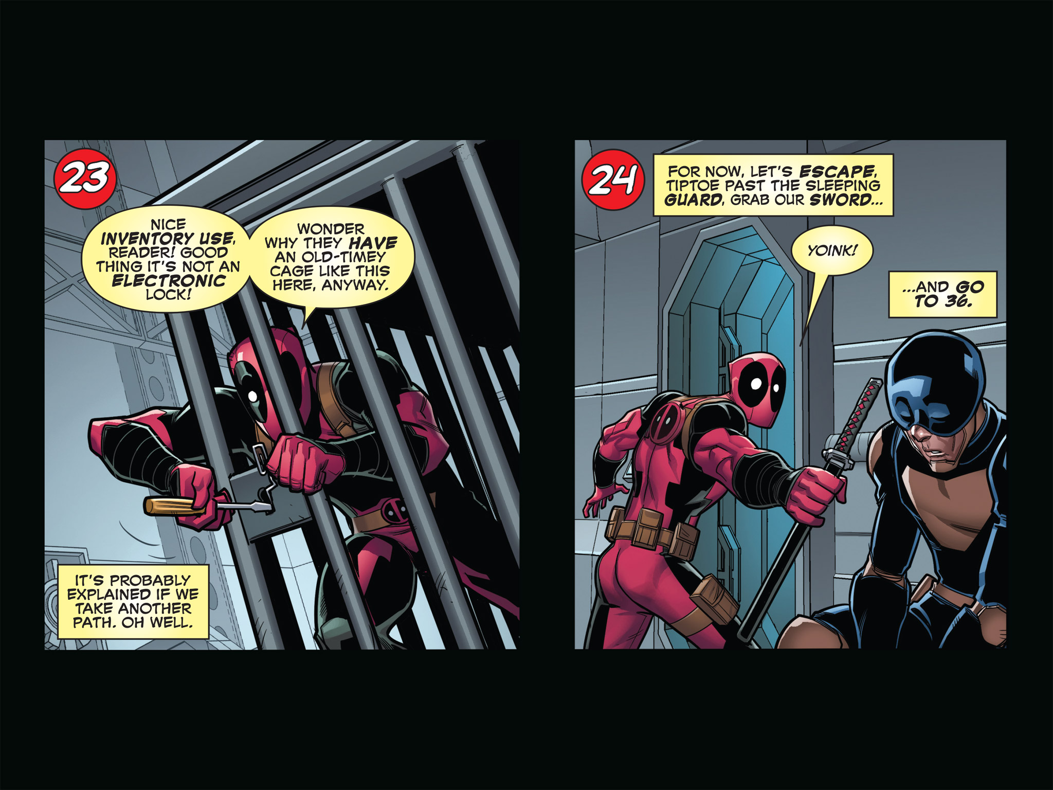 Read online You Are Deadpool comic -  Issue #1 - 28