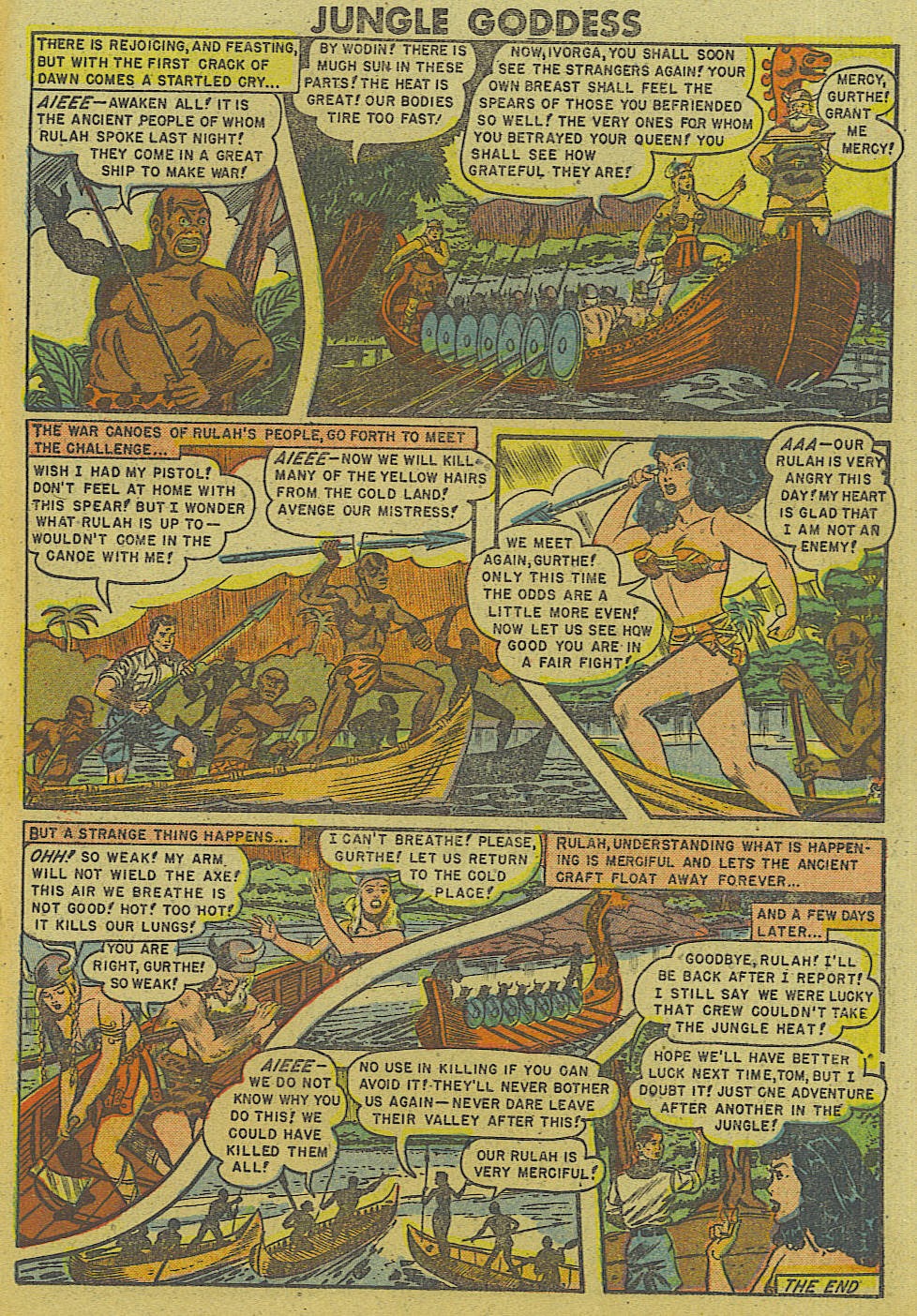 Read online Rulah - Jungle Goddess comic -  Issue #26 - 10