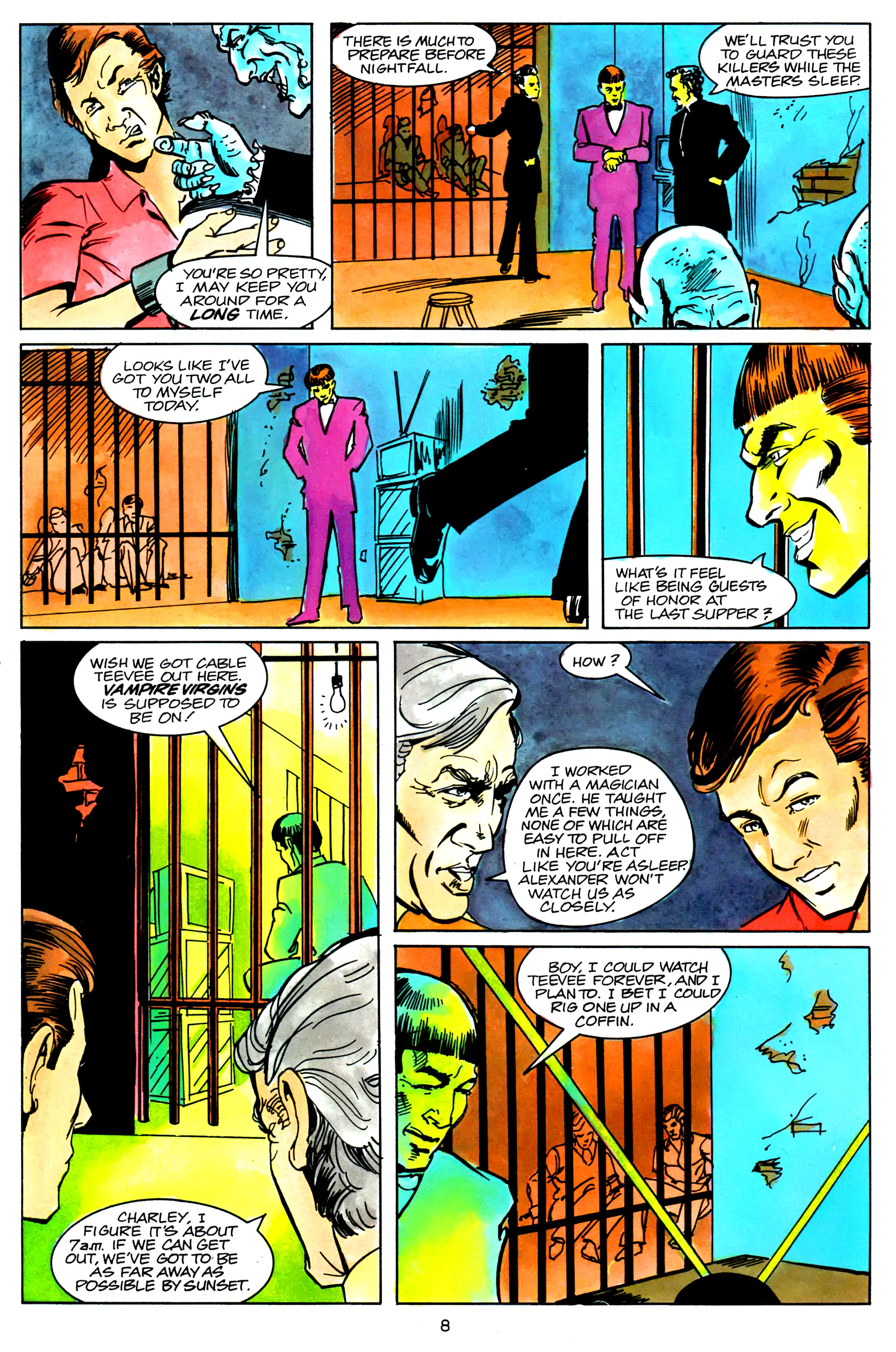 Read online Fright Night (1988) comic -  Issue #6 - 10