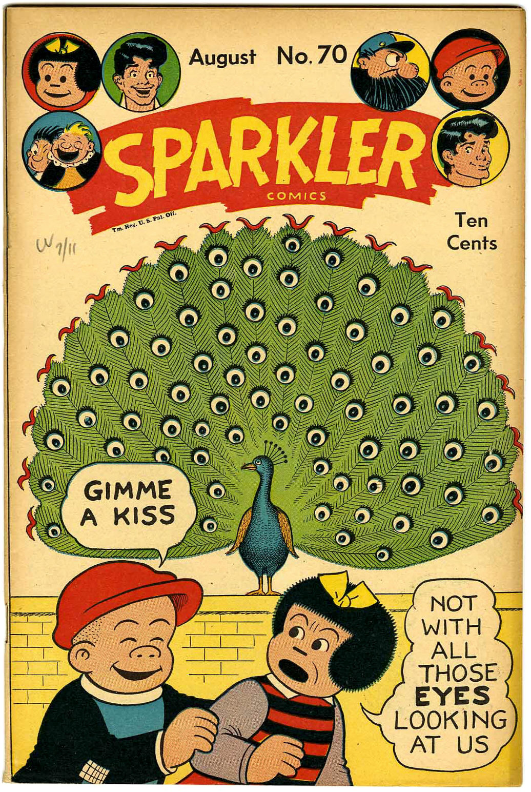 Sparkler Comics 70 Page 1