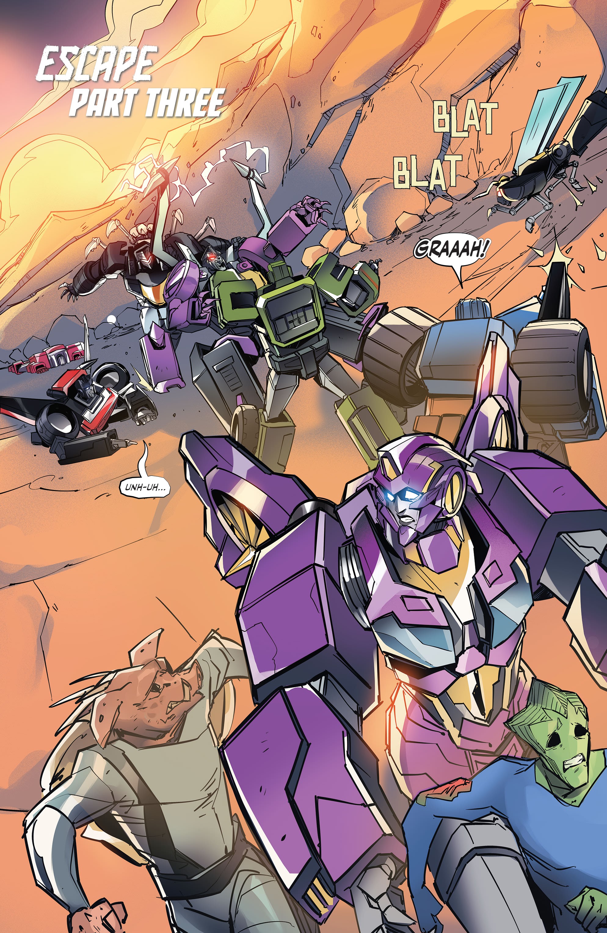 Read online Transformers: Escape comic -  Issue #3 - 5