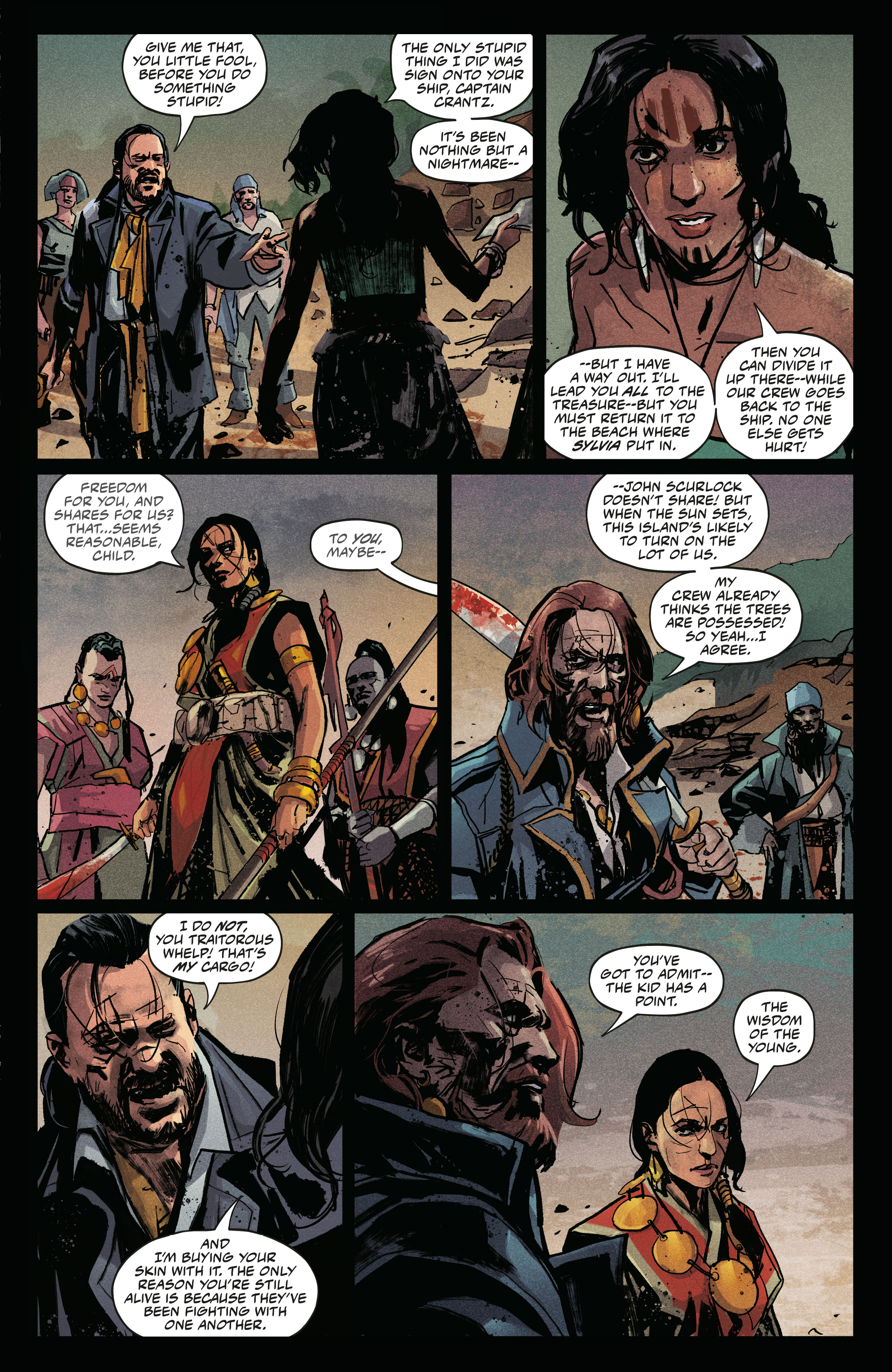Read online Skull and Bones: Savage Storm comic -  Issue #2 - 13