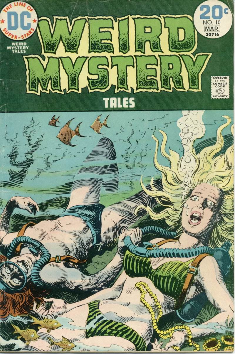 Read online Weird Mystery Tales comic -  Issue #10 - 1