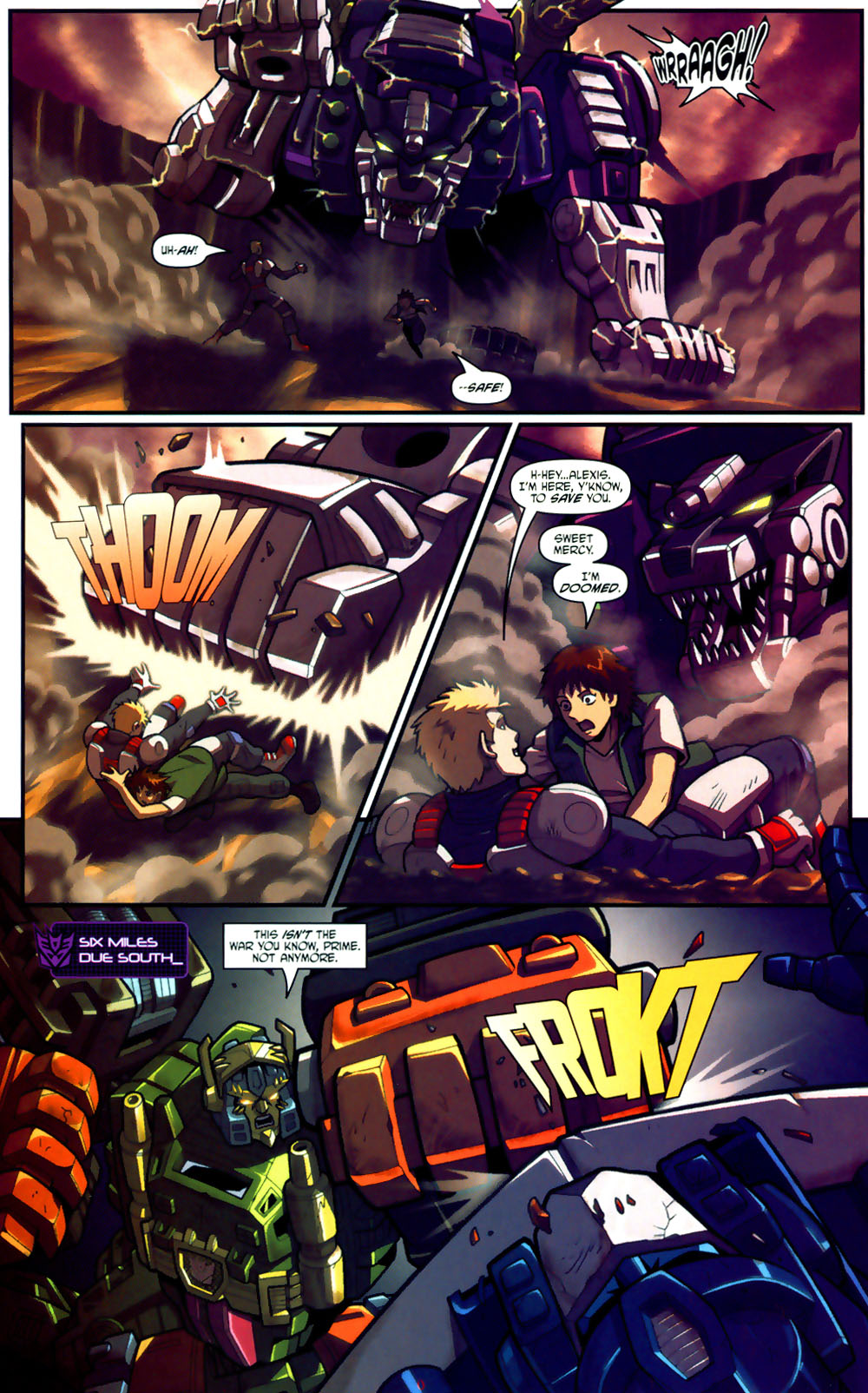 Read online Transformers Energon comic -  Issue #22 - 15