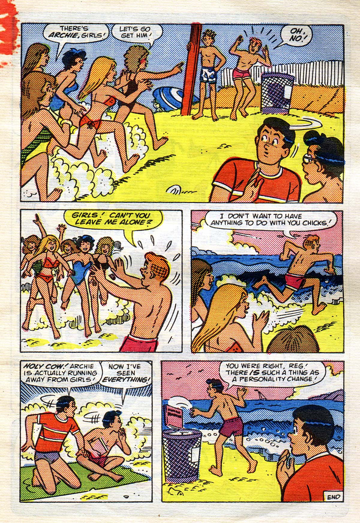 Read online Archie Annual Digest Magazine comic -  Issue #55 - 128