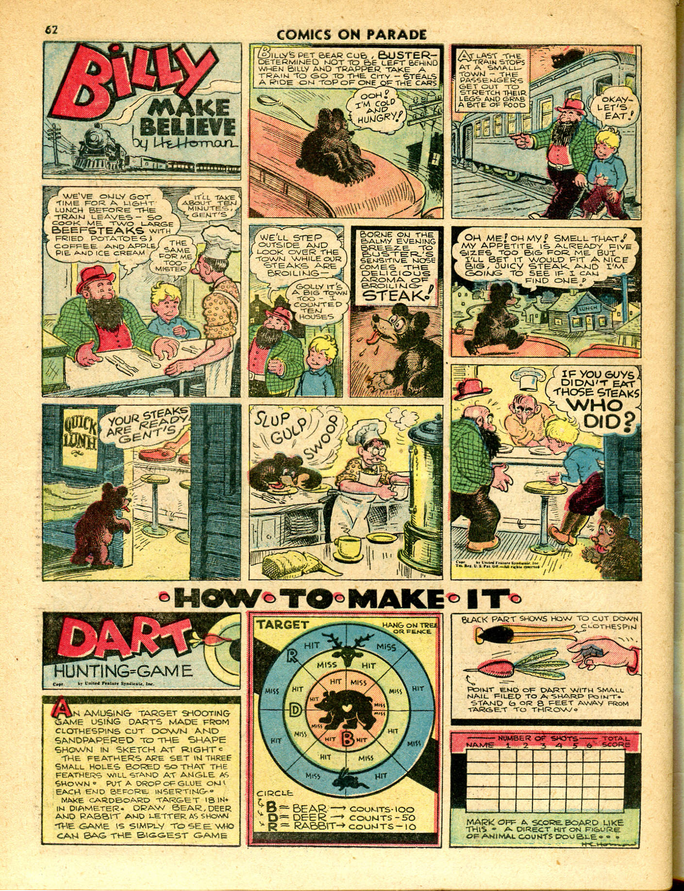Read online Comics on Parade comic -  Issue #25 - 64