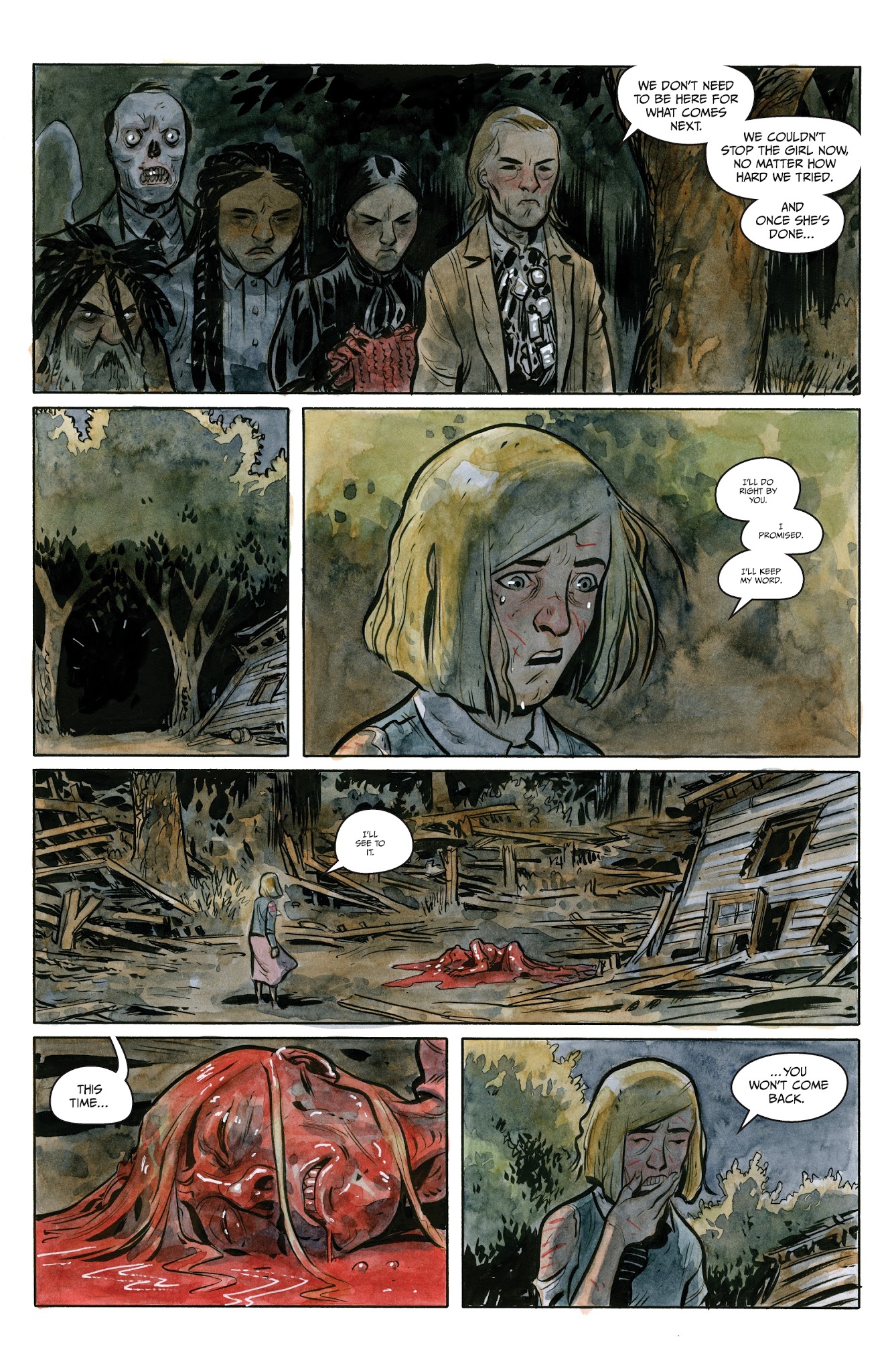 Read online Harrow County comic -  Issue #28 - 17