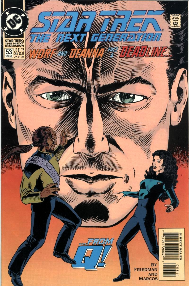 Read online Star Trek: The Next Generation (1989) comic -  Issue #53 - 1