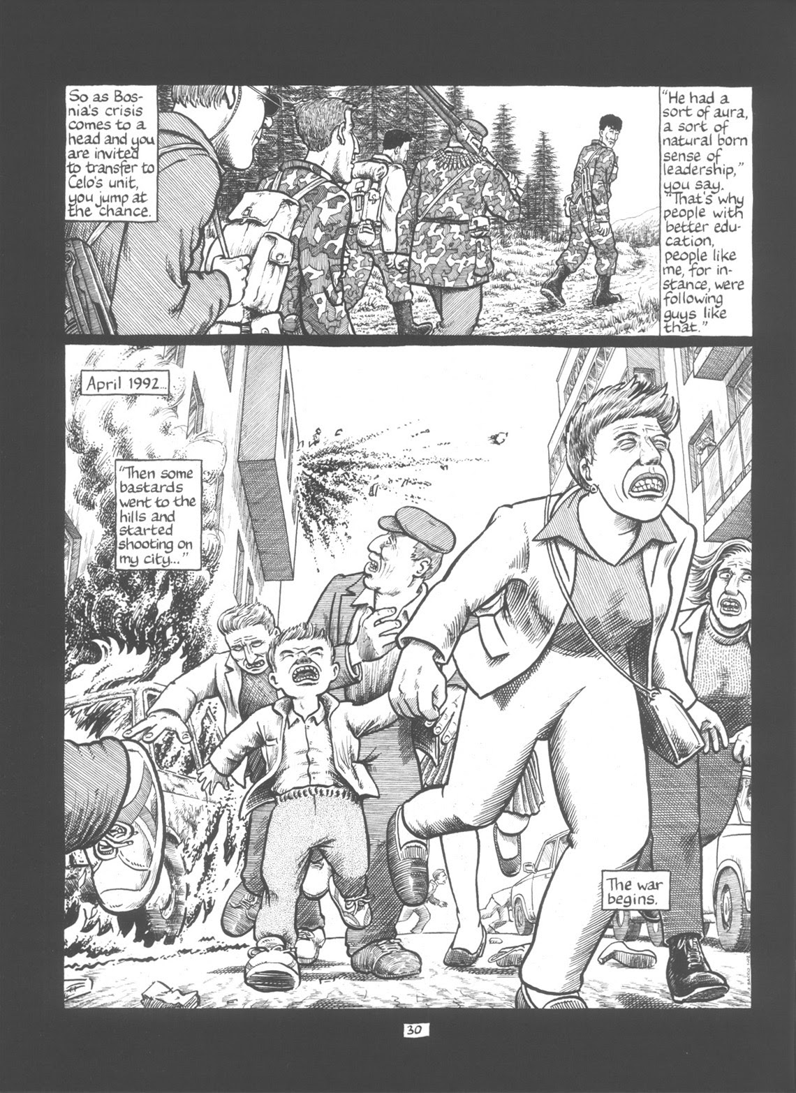 Read online The Fixer: A Story from Sarajevo comic -  Issue # TPB - 34