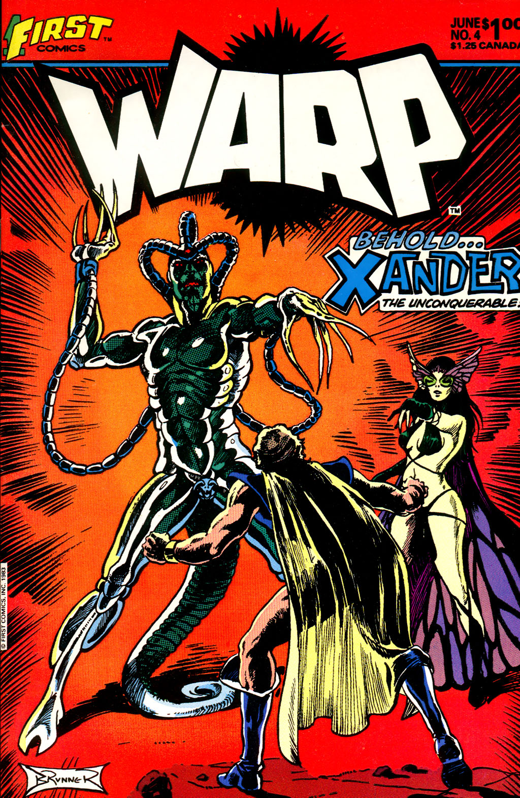 Read online Warp comic -  Issue #4 - 1