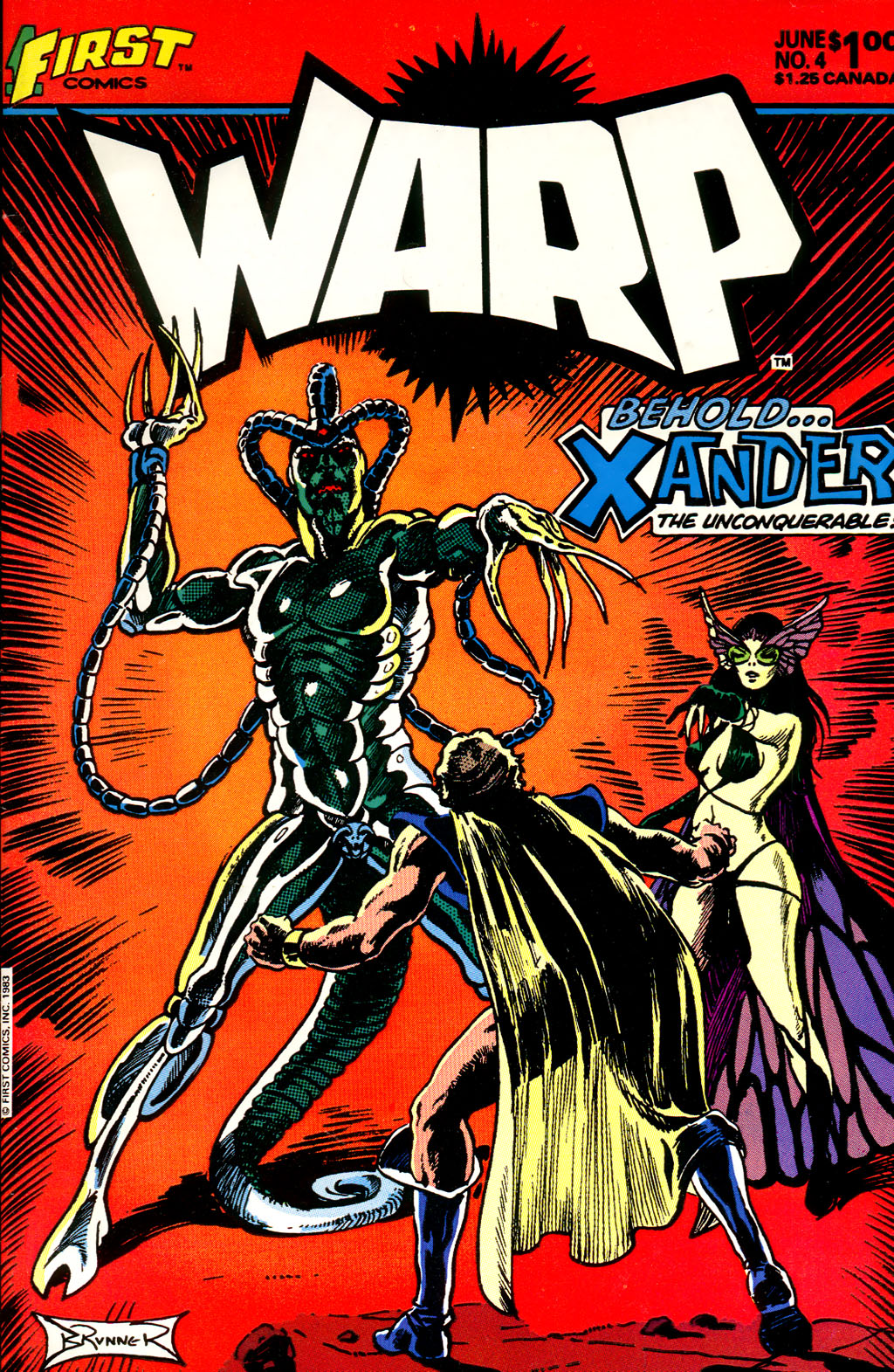 Read online Warp comic -  Issue #4 - 1