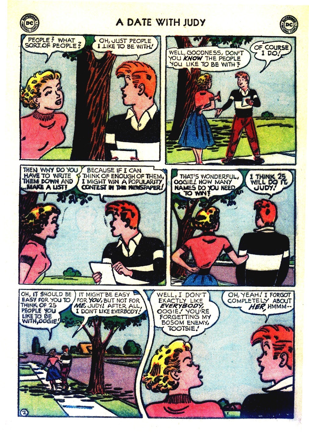 Read online A Date with Judy comic -  Issue #42 - 29