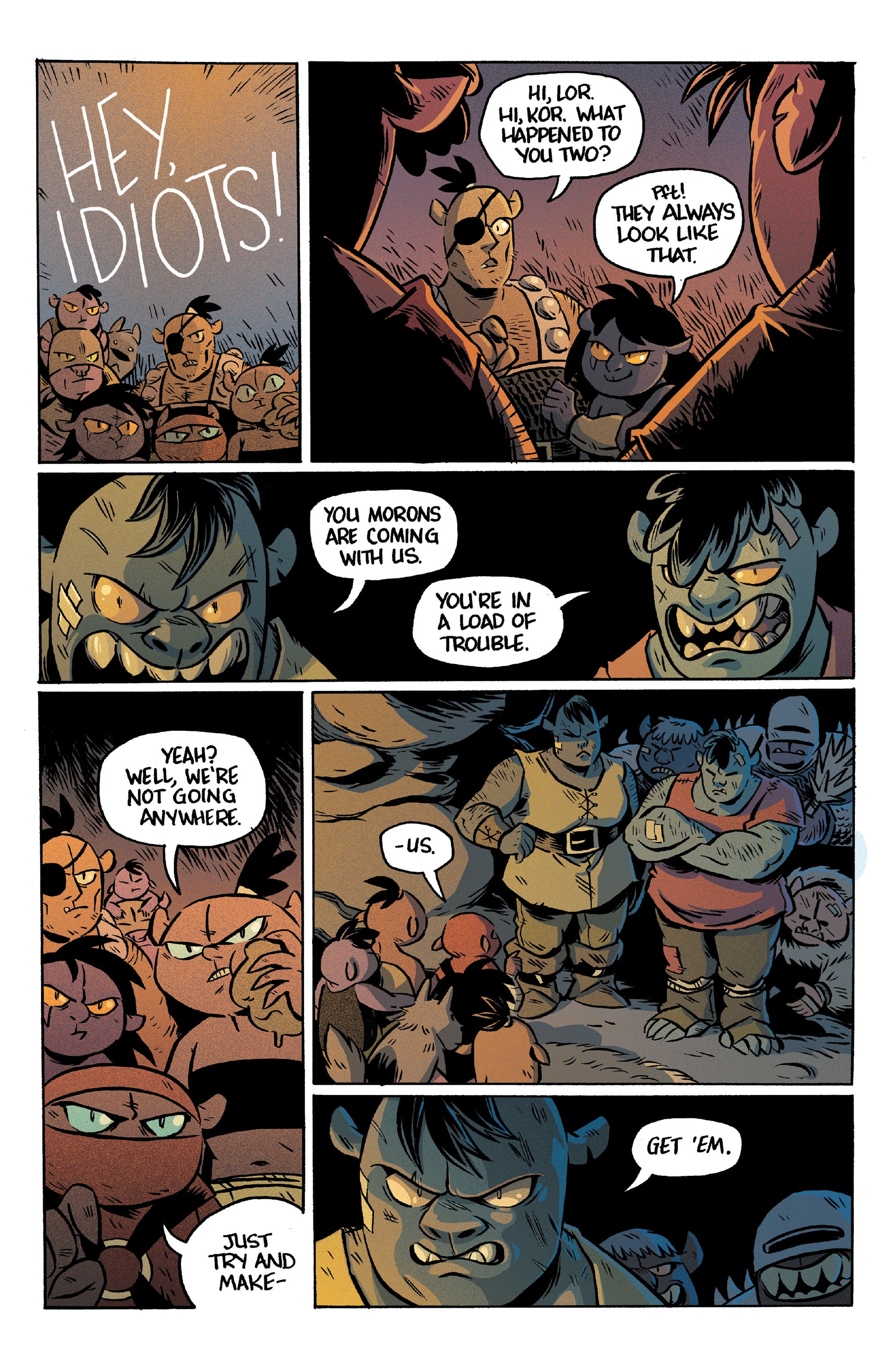 Read online ORCS! comic -  Issue #2 - 21