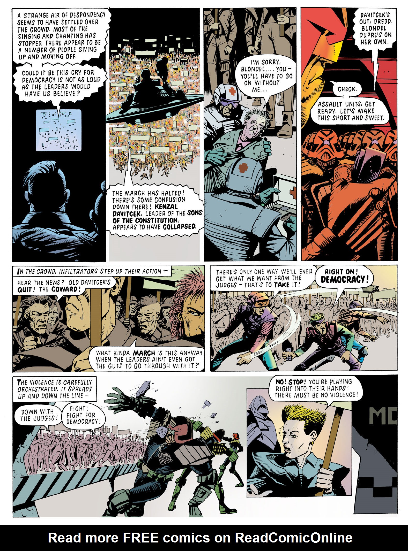 Read online Essential Judge Dredd: America comic -  Issue # TPB (Part 1) - 31