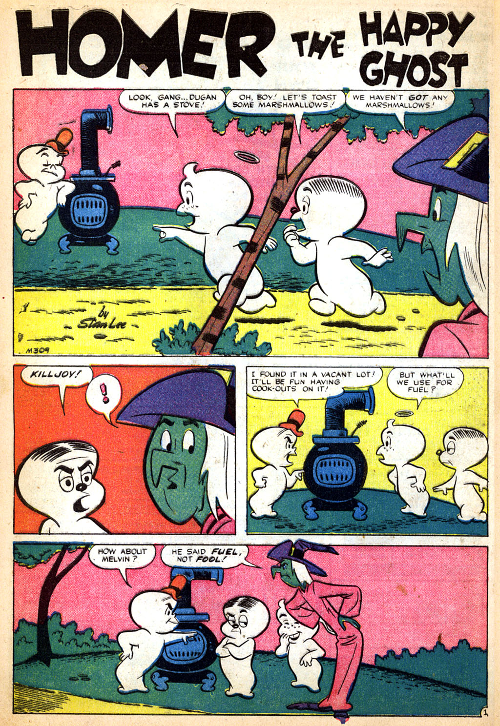 Read online Homer, the Happy Ghost comic -  Issue #15 - 28