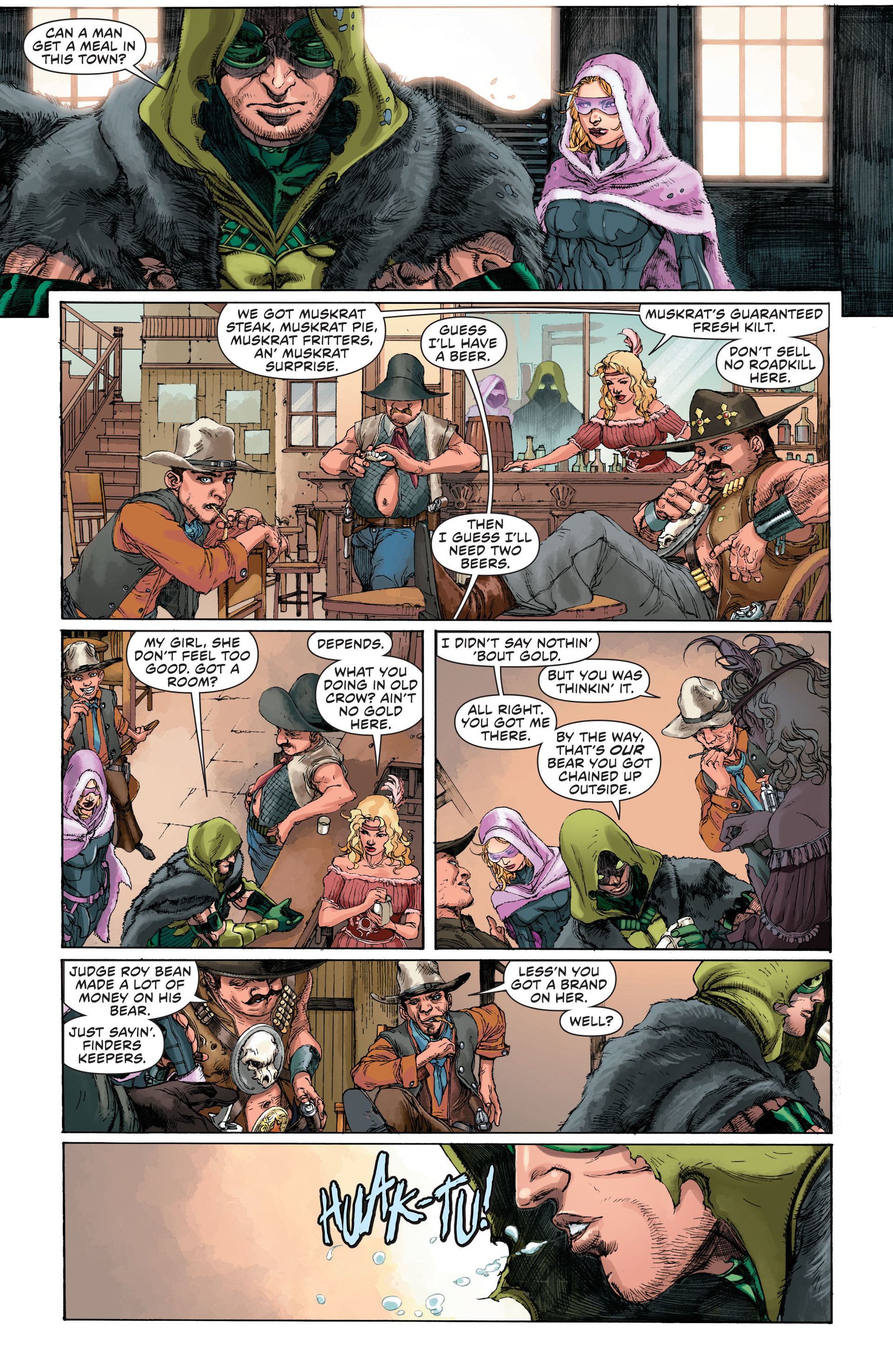Read online Green Arrow (2011) comic -  Issue #9 - 9