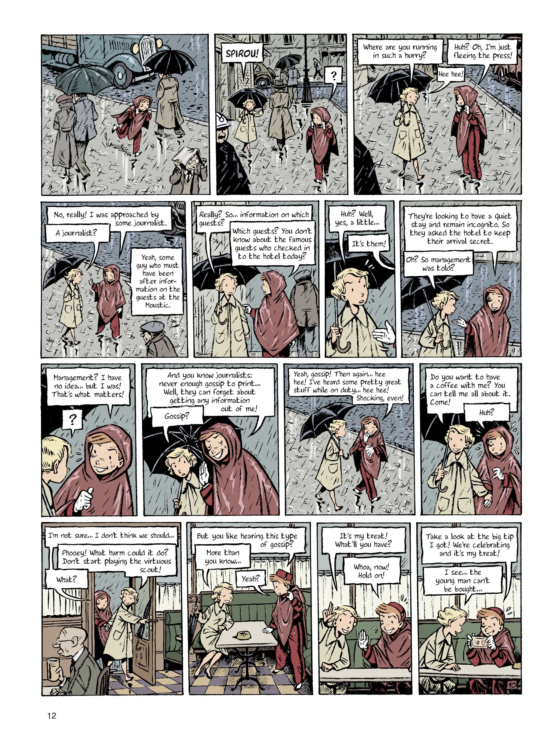 Read online Spirou: The Diary of a Naive Young Man comic -  Issue # TPB - 12