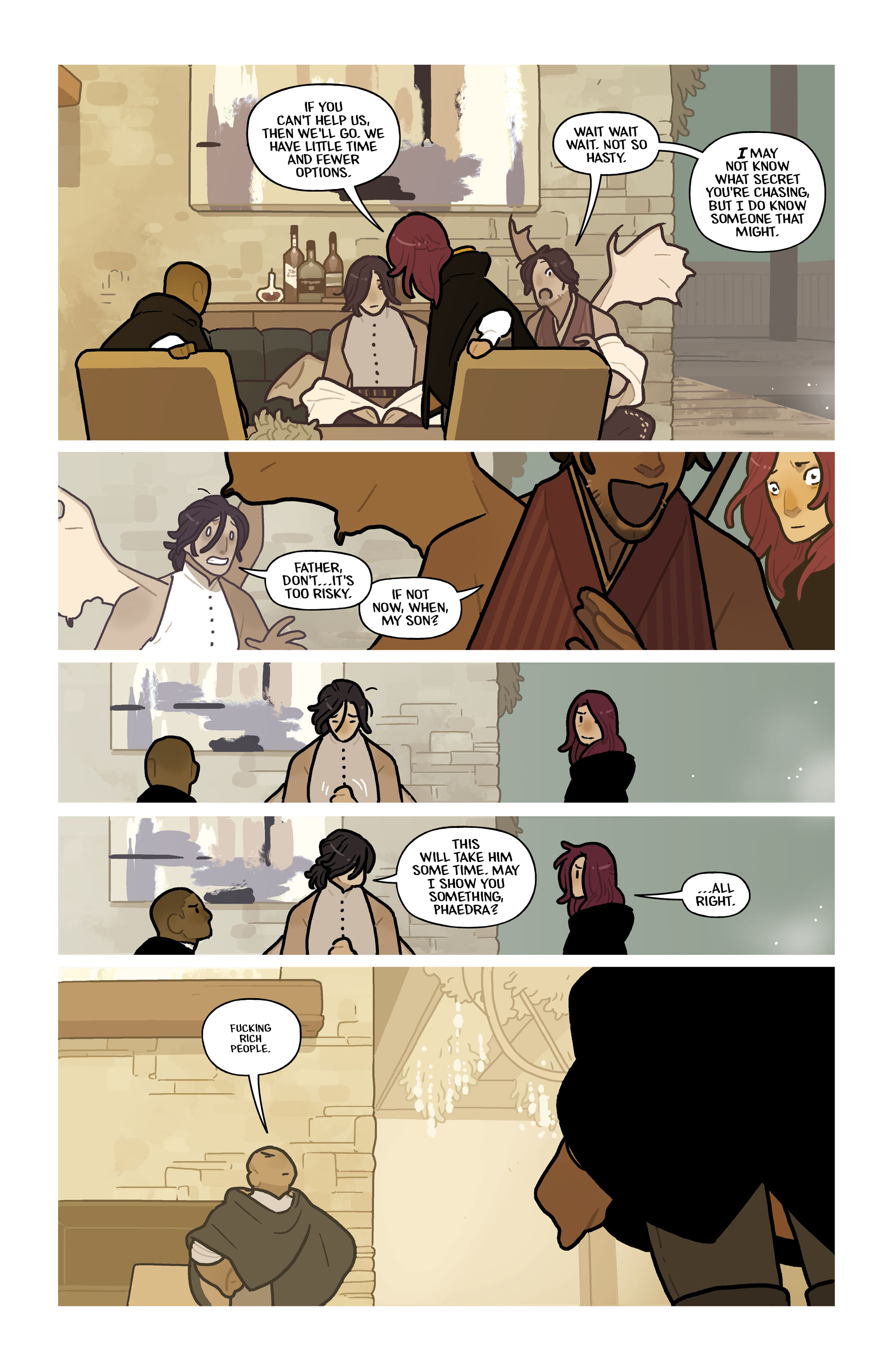 Read online Black Cloak comic -  Issue #5 - 7
