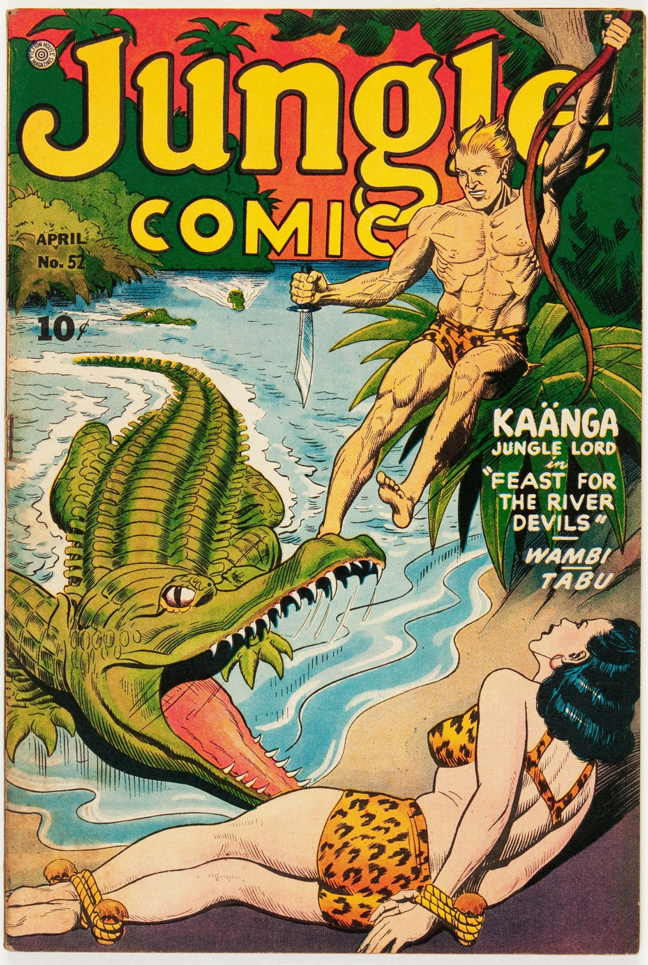 Read online Jungle Comics comic -  Issue #52 - 1