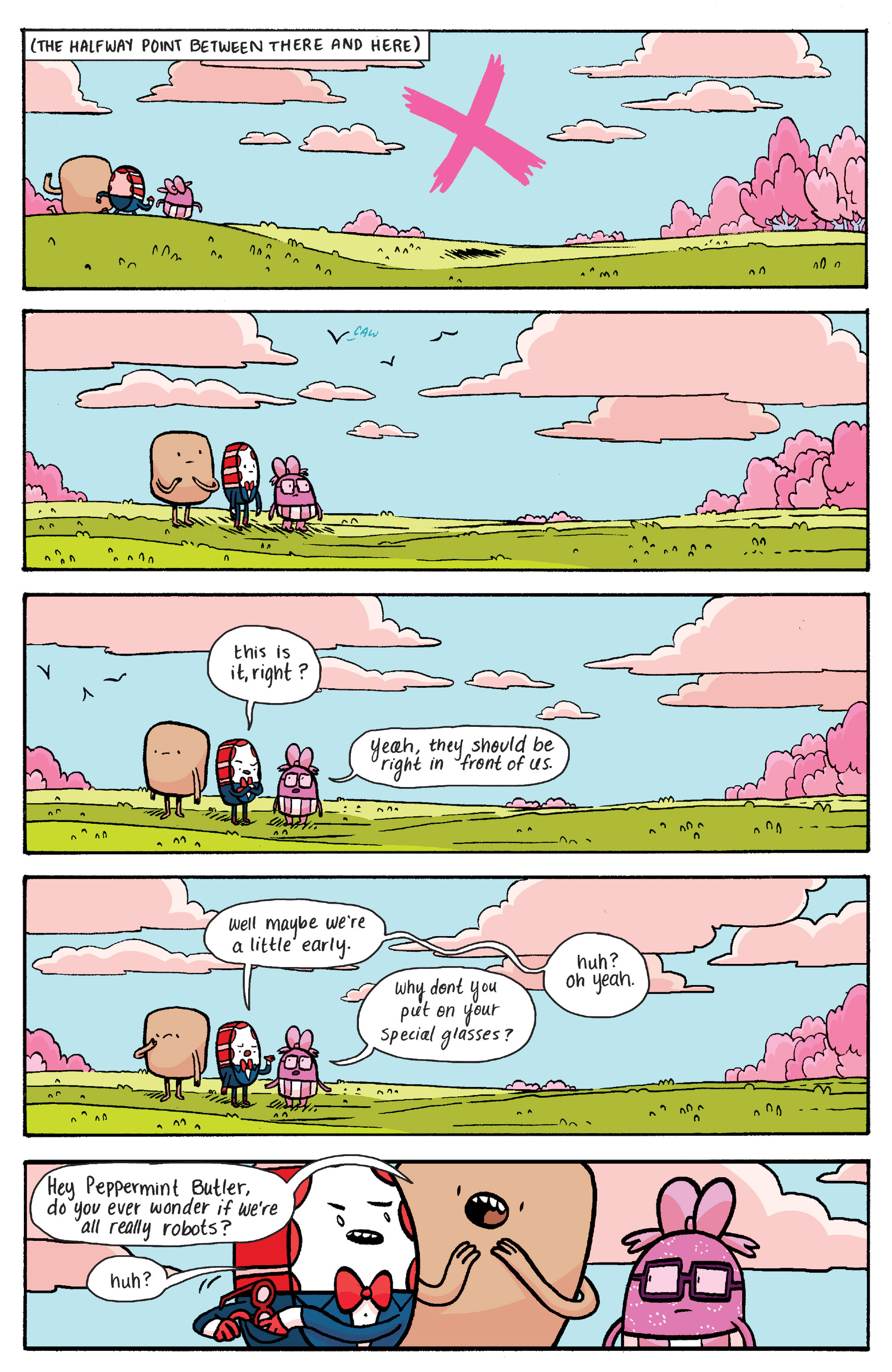 Read online Adventure Time: Banana Guard Academ comic -  Issue #5 - 16