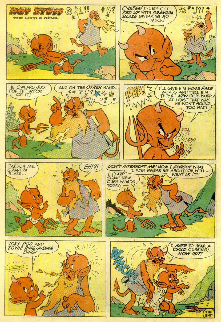 Read online Hot Stuff, the Little Devil comic -  Issue #84 - 10