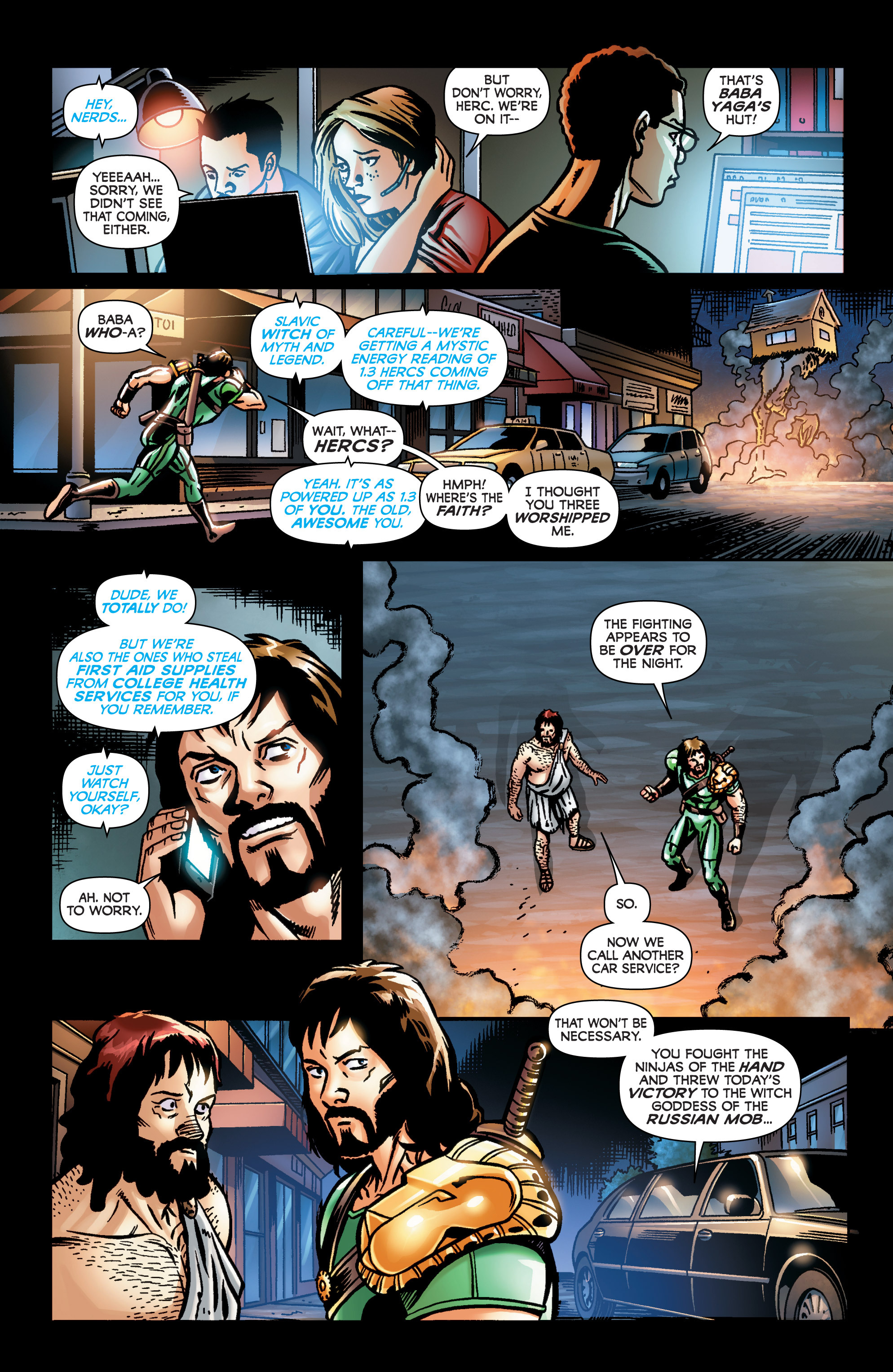 Read online Herc comic -  Issue #9 - 21