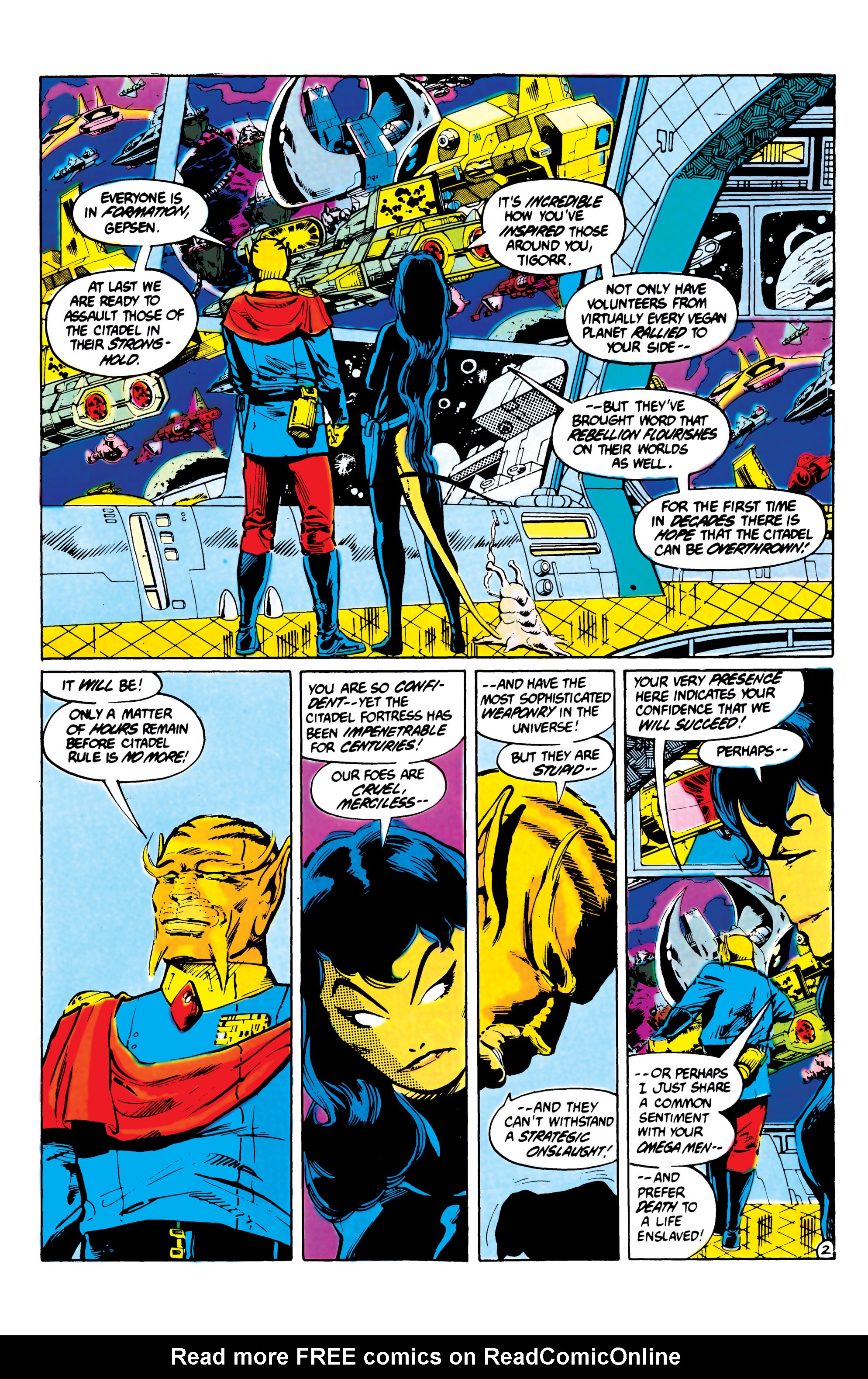 Read online The Omega Men (1983) comic -  Issue #6 - 3