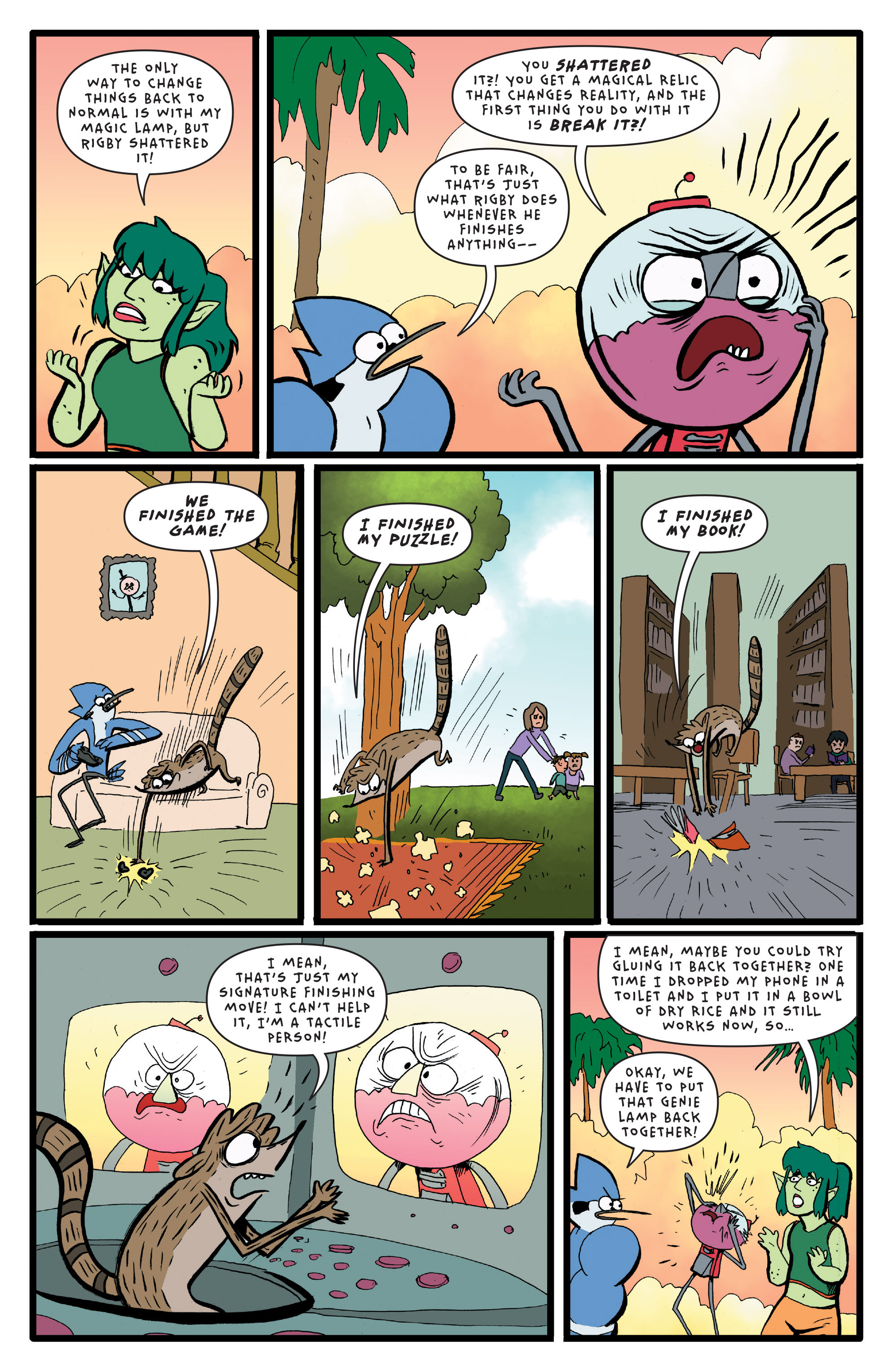 Read online Regular Show comic -  Issue #20 - 4