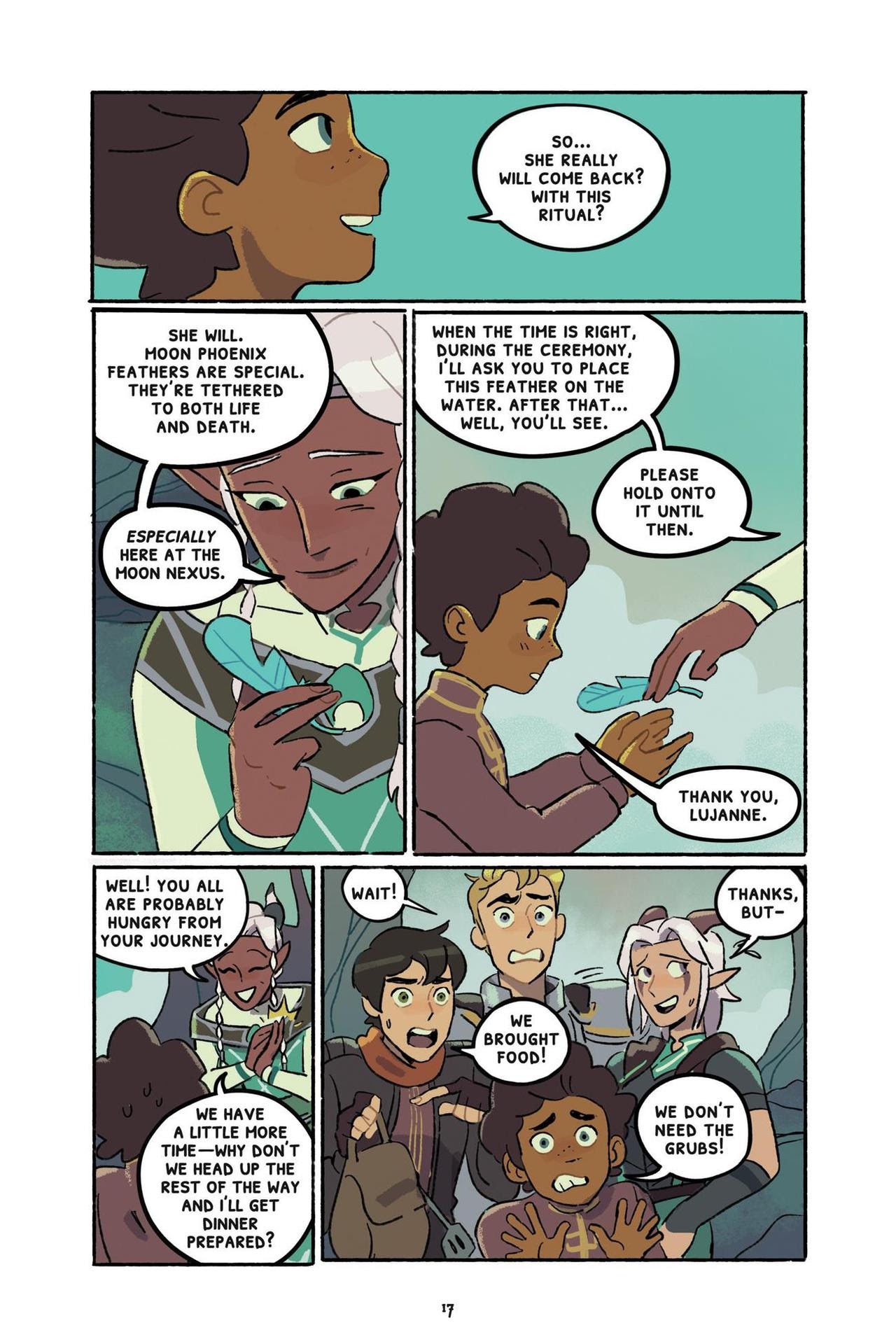 Read online Through the Moon: The Dragon Prince Graphic Novel comic -  Issue # TPB - 21