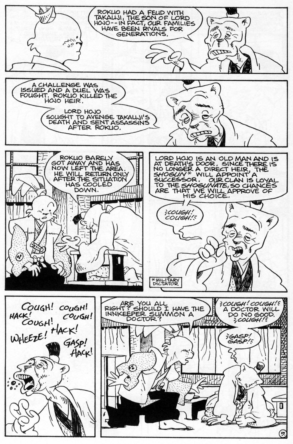 Read online Usagi Yojimbo (1996) comic -  Issue #55 - 7