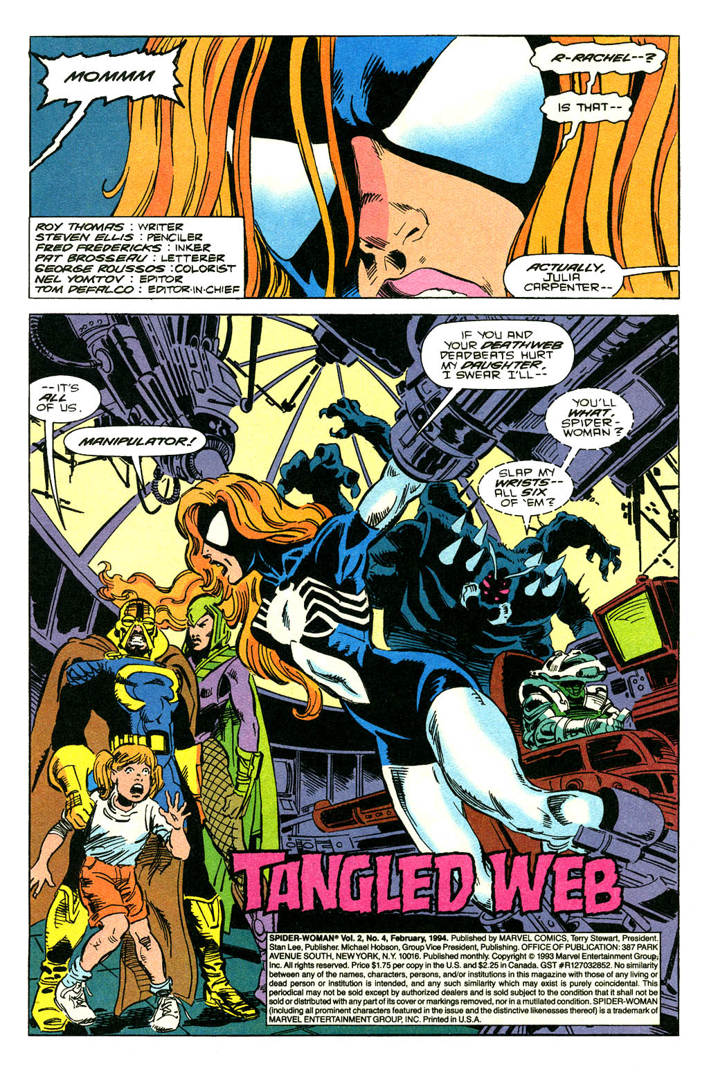 Read online Spider-Woman (1993) comic -  Issue #4 - 2