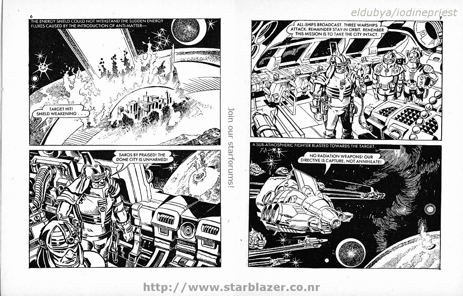 Read online Starblazer comic -  Issue #164 - 5