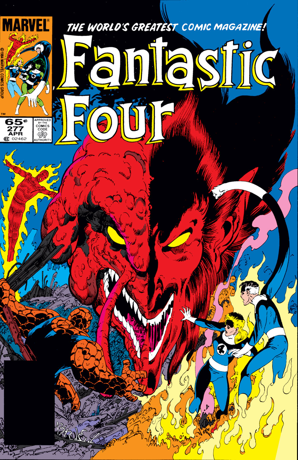 Read online Fantastic Four (1961) comic -  Issue #277 - 1