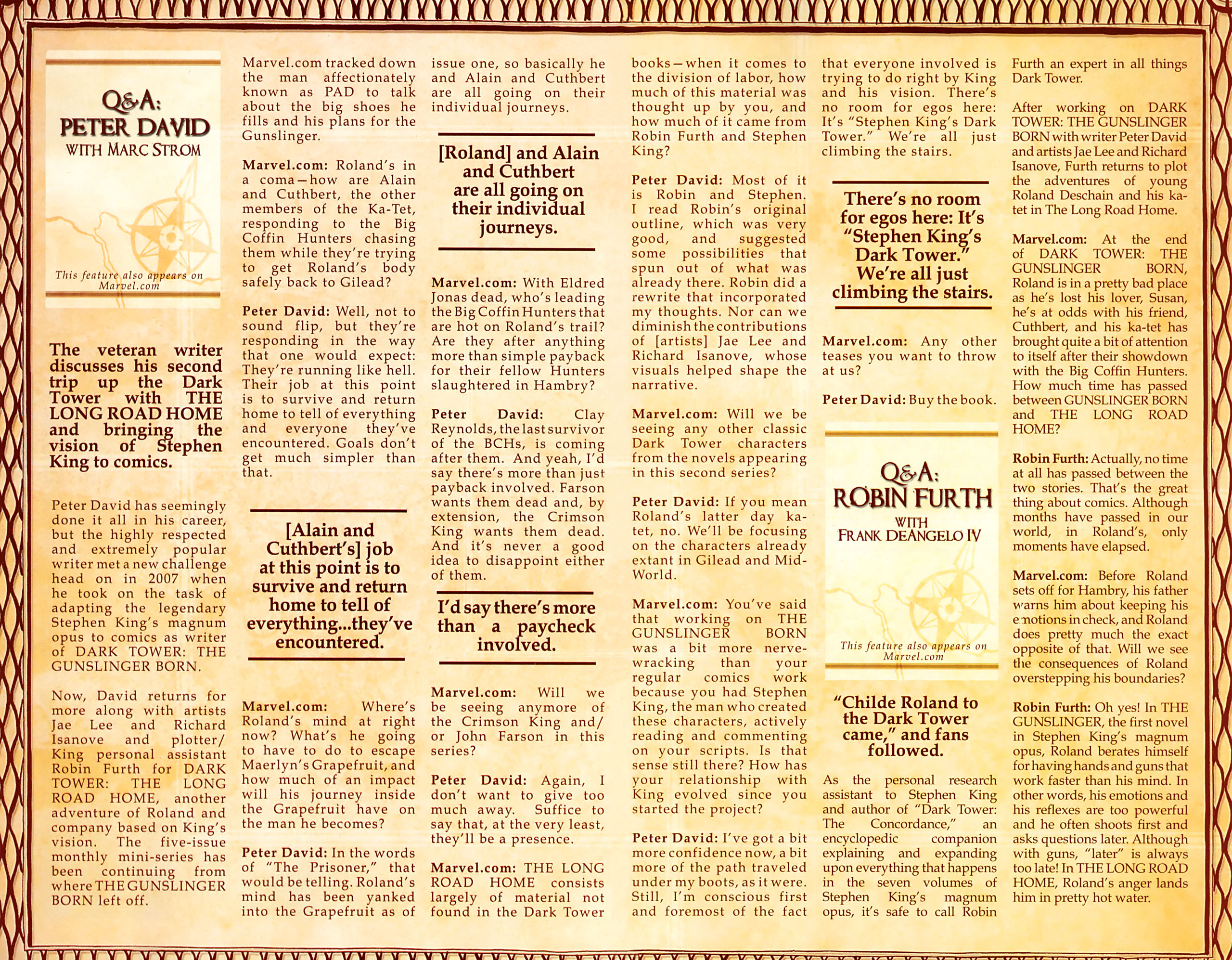 Read online Dark Tower: The Long Road Home comic -  Issue #2 - 33