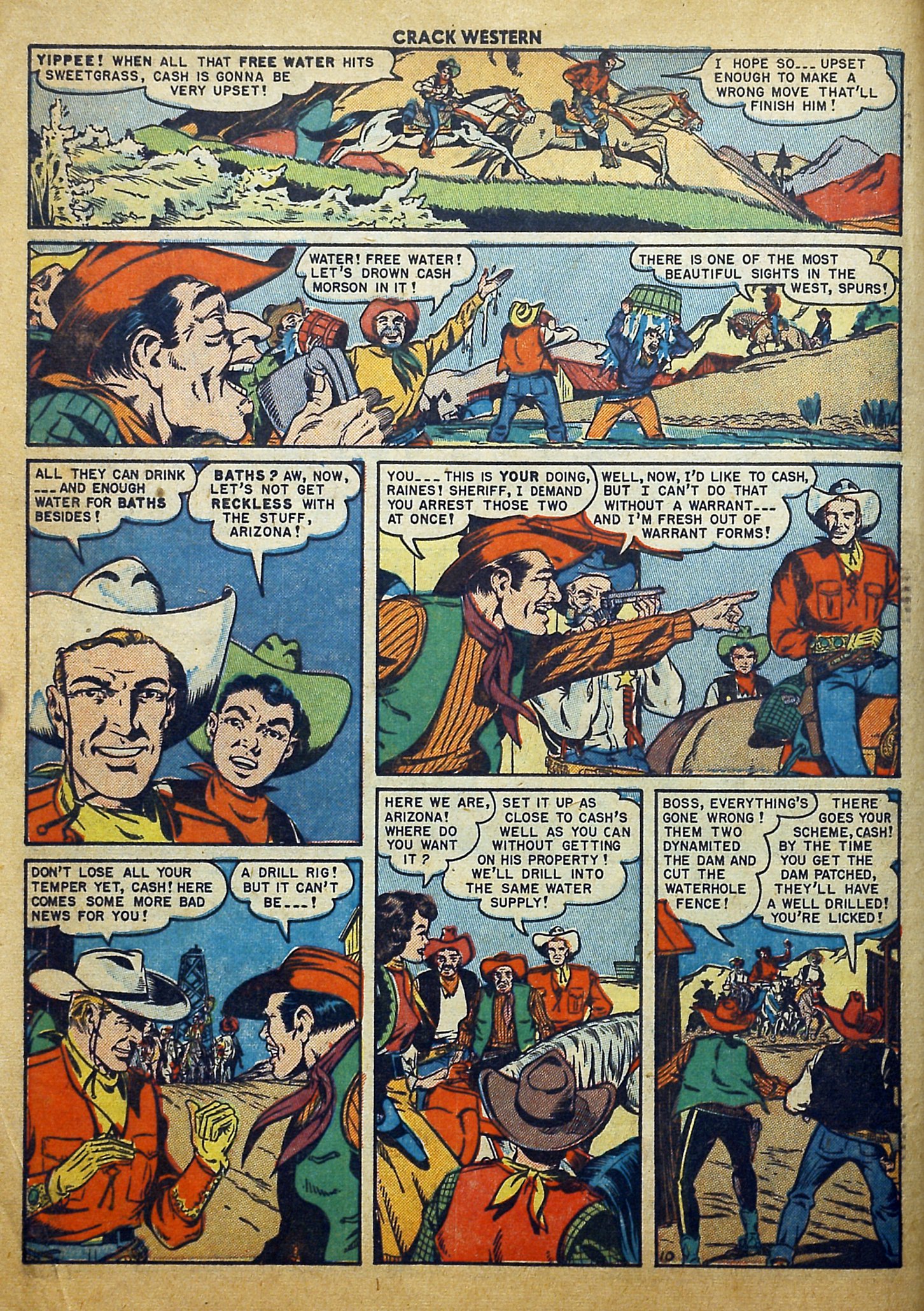 Read online Crack Western comic -  Issue #70 - 12