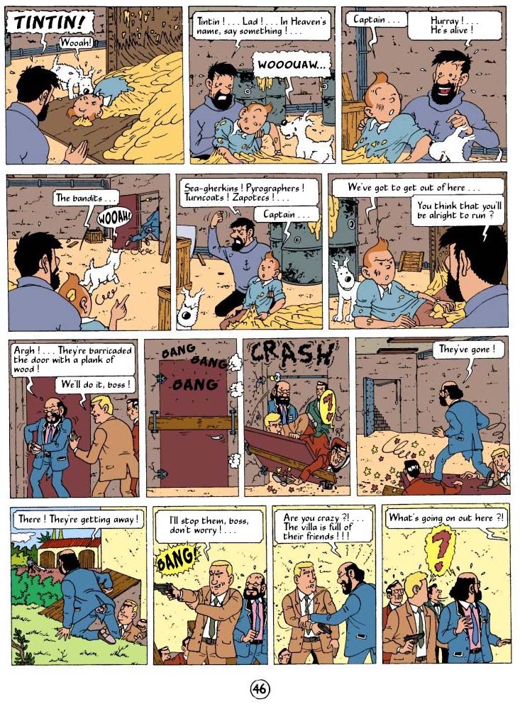 Read online The Adventures of Tintin comic -  Issue #24 - 49