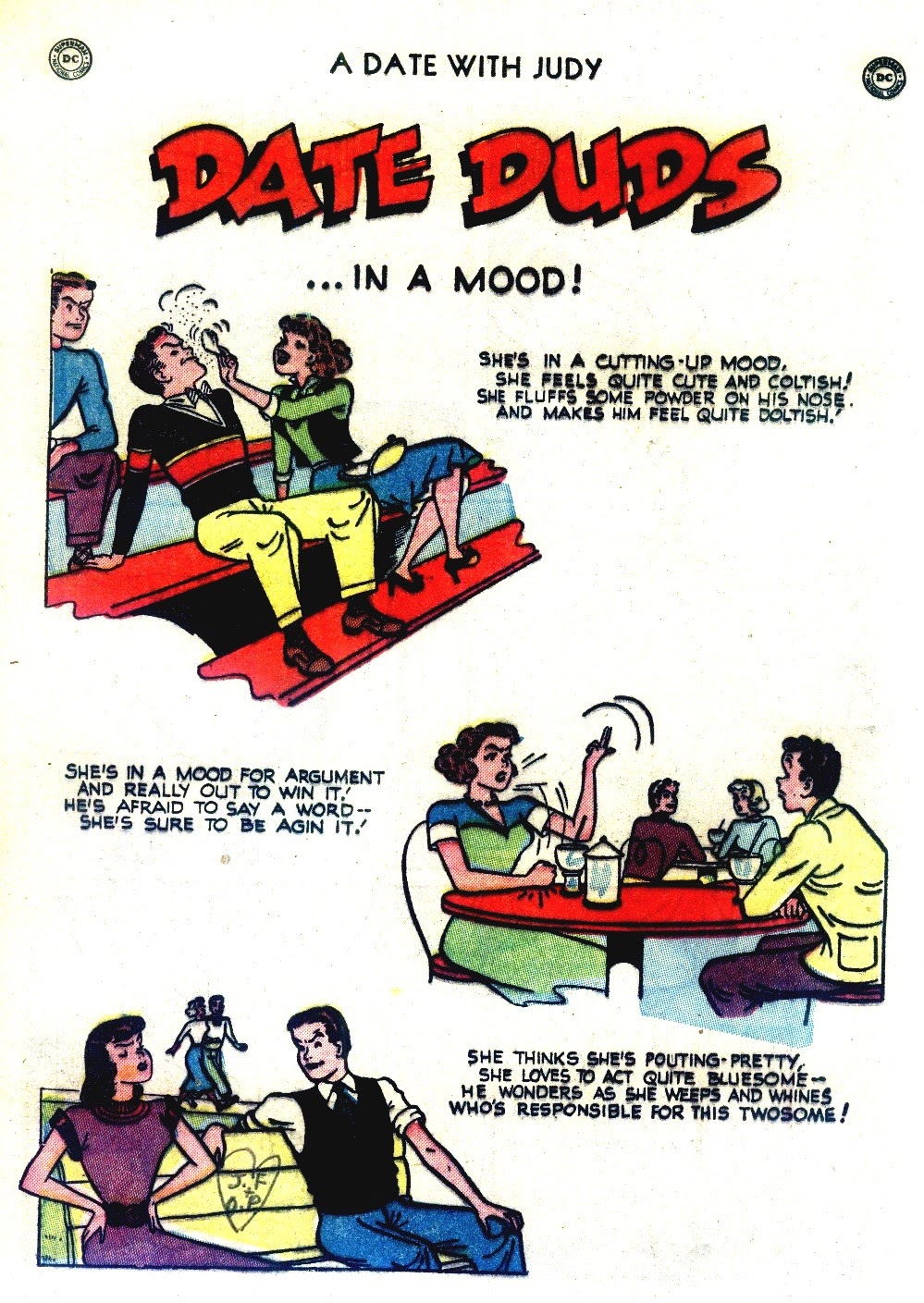Read online A Date with Judy comic -  Issue #20 - 24