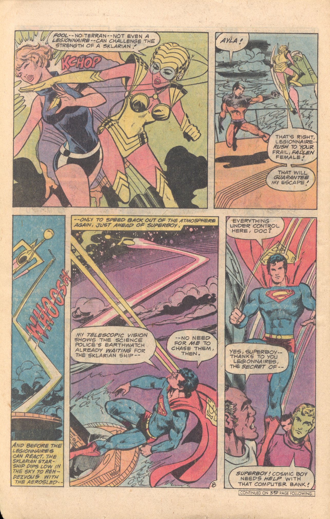 Read online Superboy and the Legion of Super-Heroes (1977) comic -  Issue #235 - 9