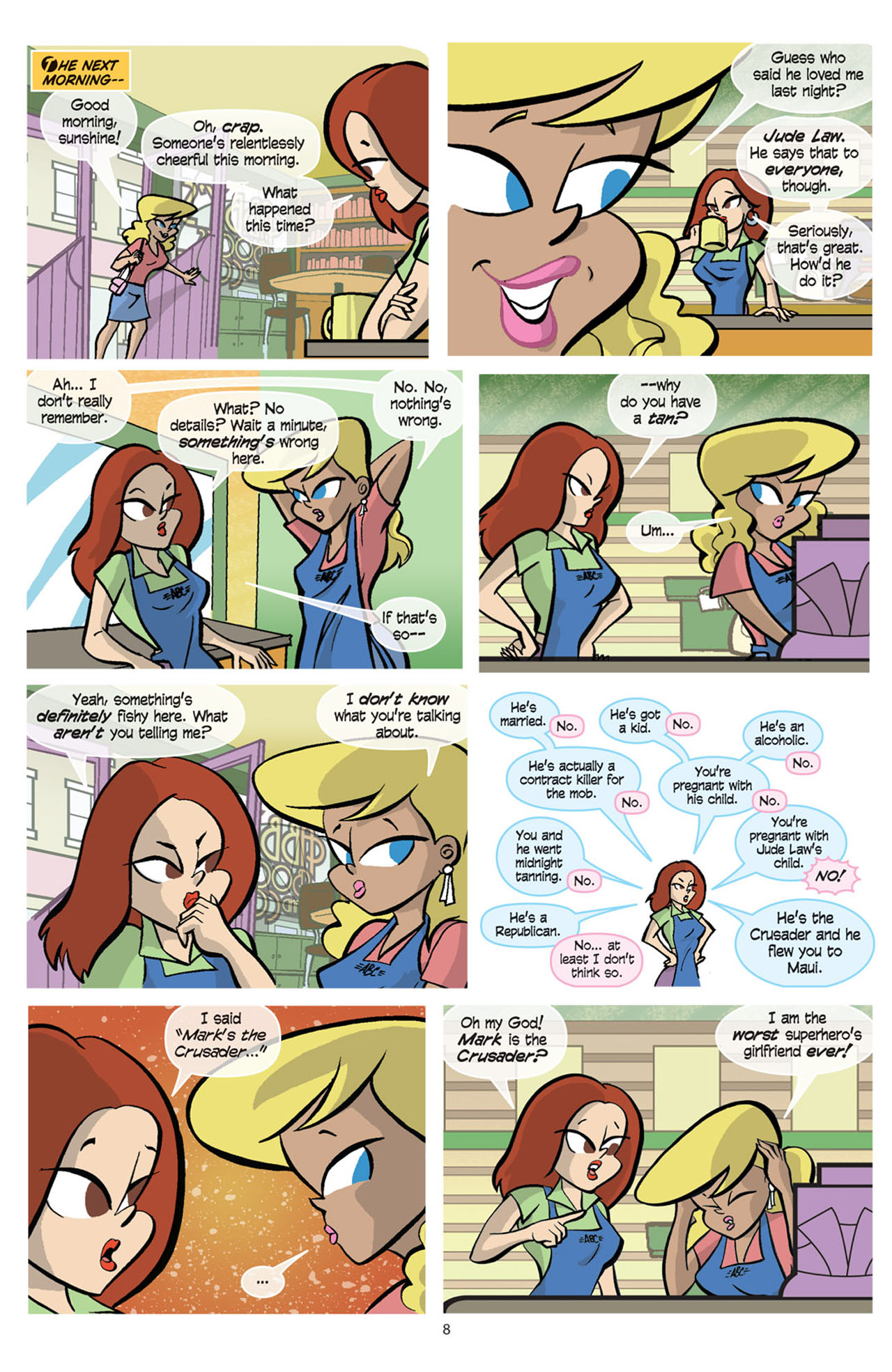 Read online Love and Capes comic -  Issue #1 - 9